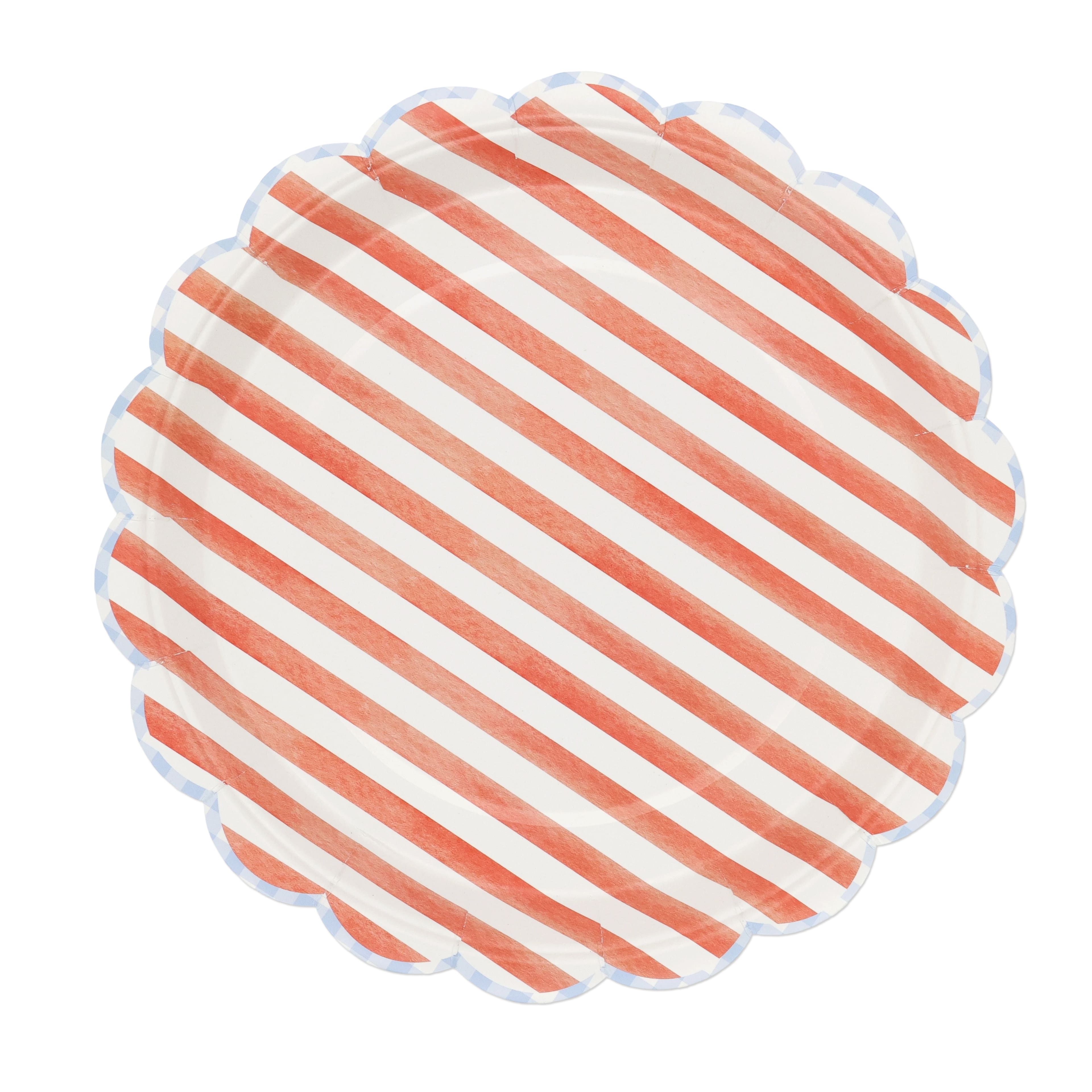 9" Red, White & Blue Stripes Dinner Plates, 10ct. by Celebrate It™