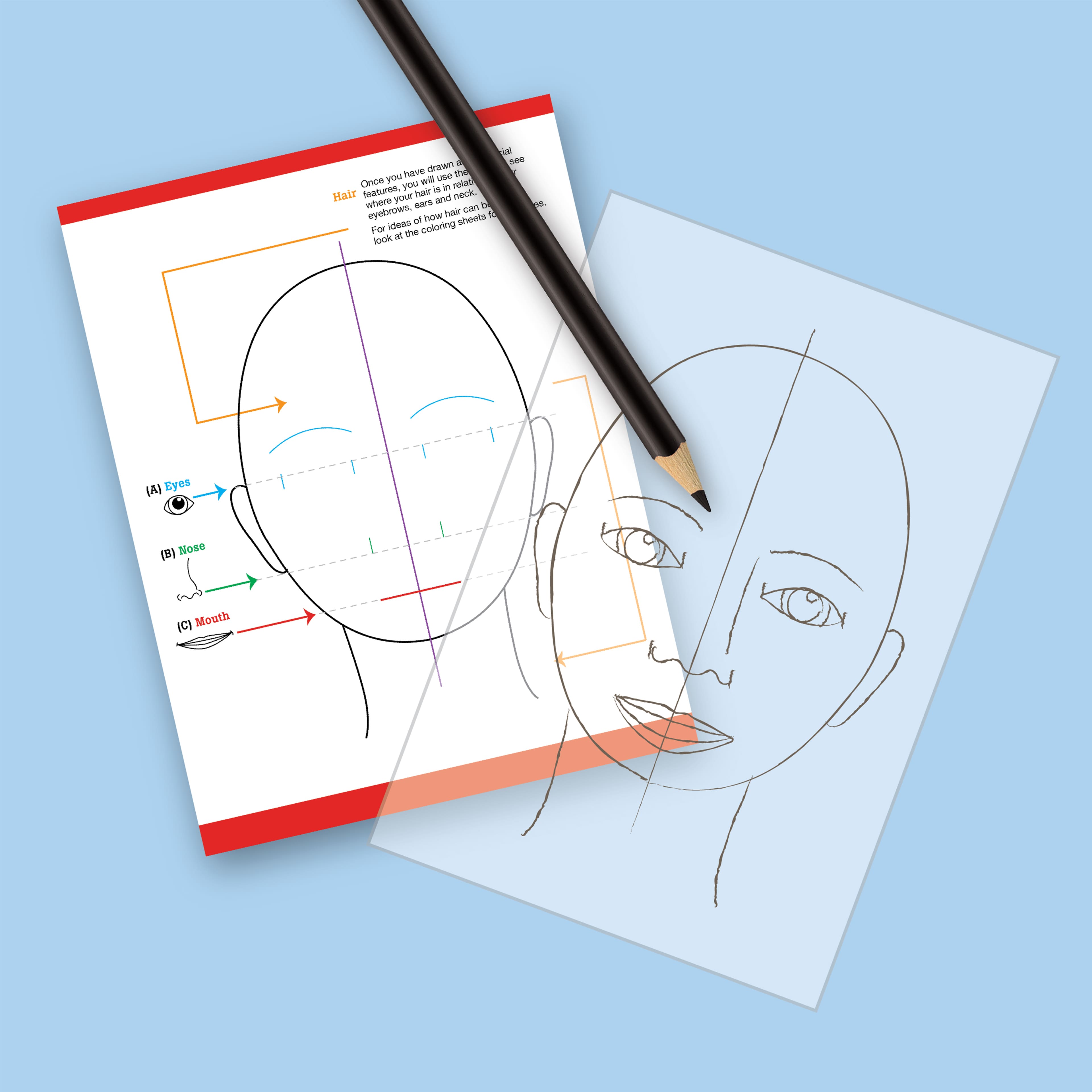 Faber-Castell® World Colors How to Draw Faces Set