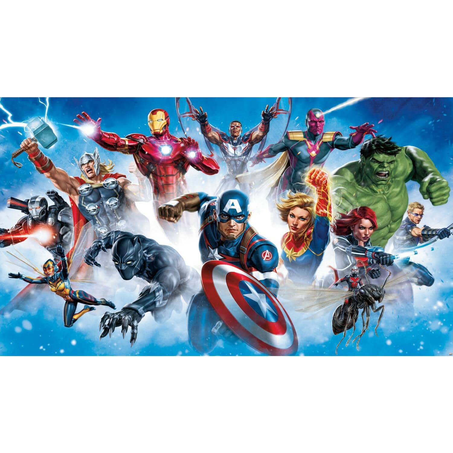 RoomMates Avenger Gallery Art Peel & Stick Mural