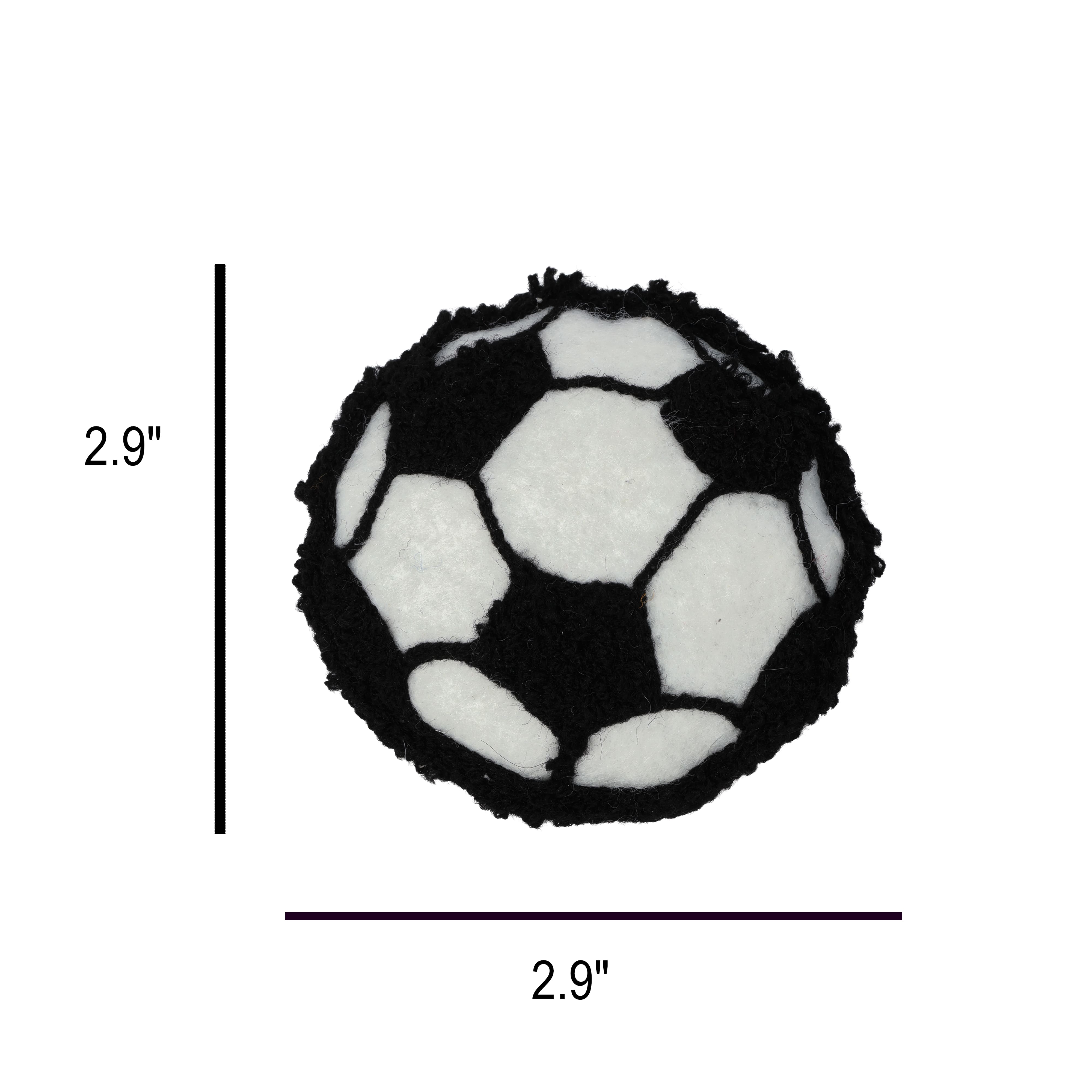 Soccer Ball Filled Patch Embellishment by Celebrate It™