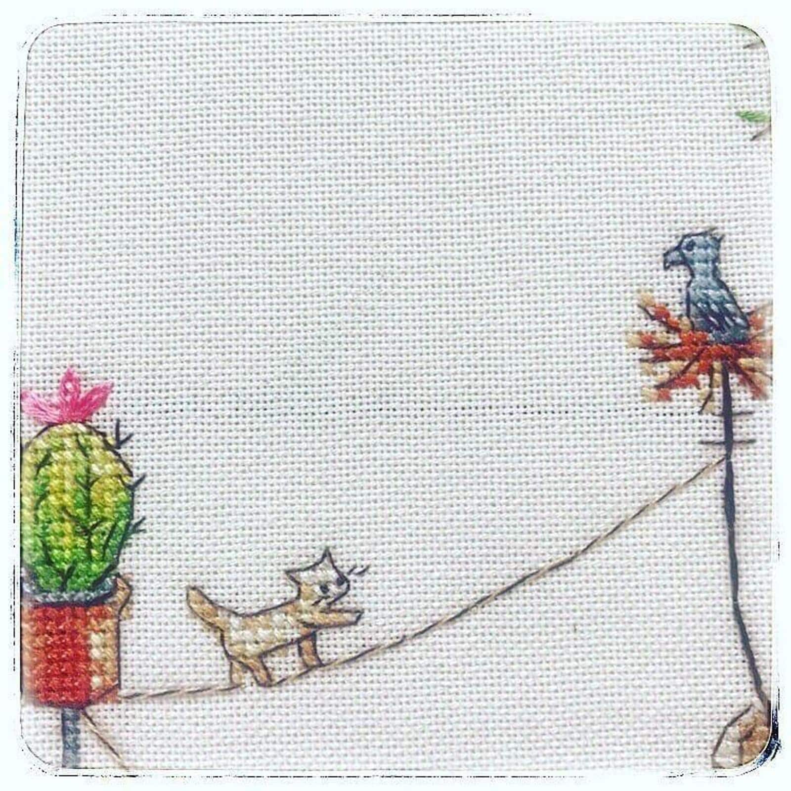 Neocraft Cactuses Cross Stitch Kit