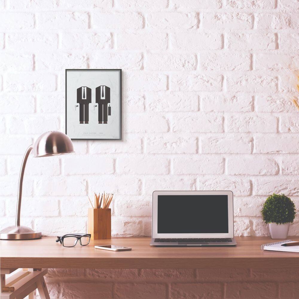 Stupell Industries Pulp Fiction Wall Art in Black Frame