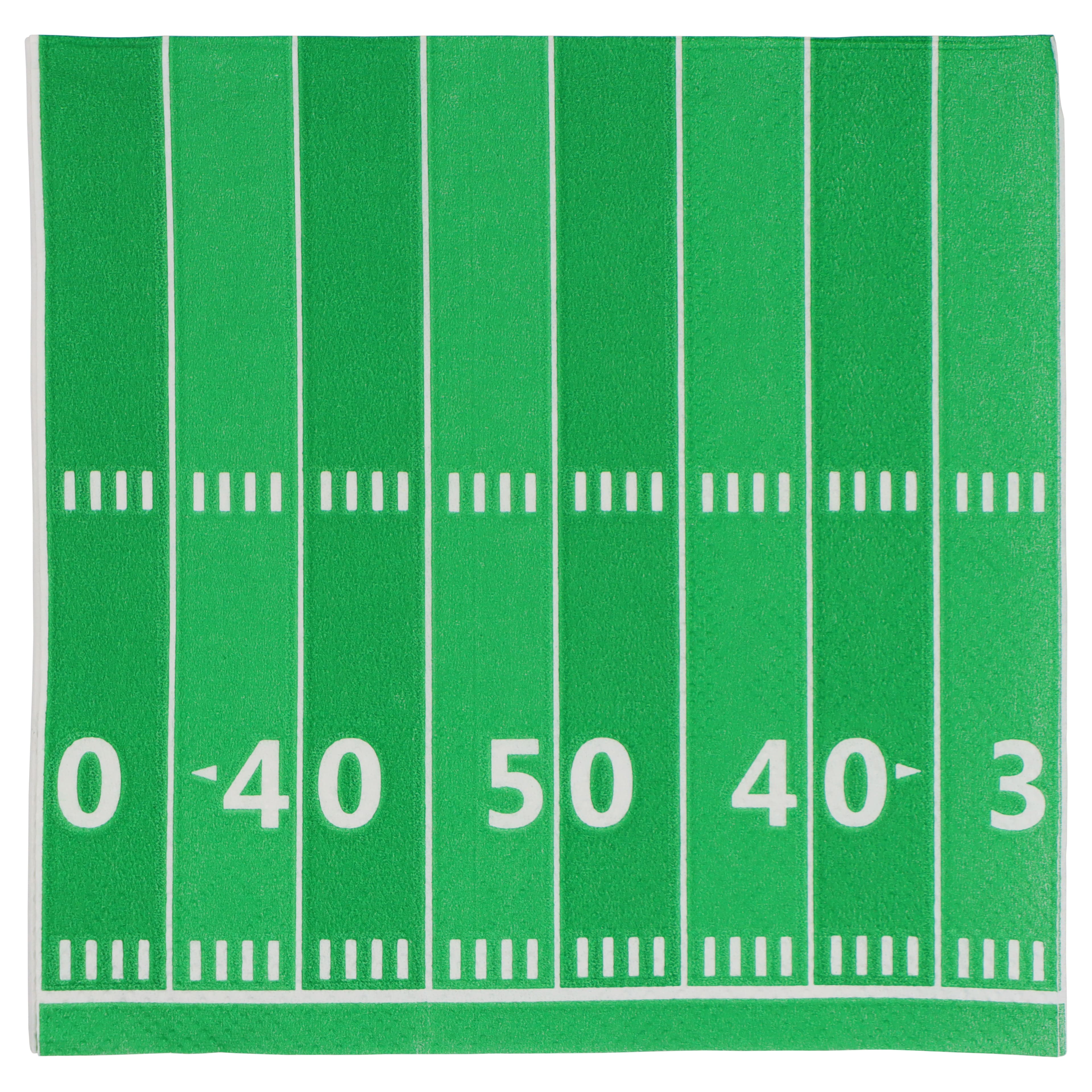 Football Field Beverage Napkins, 20ct. by Celebrate It™