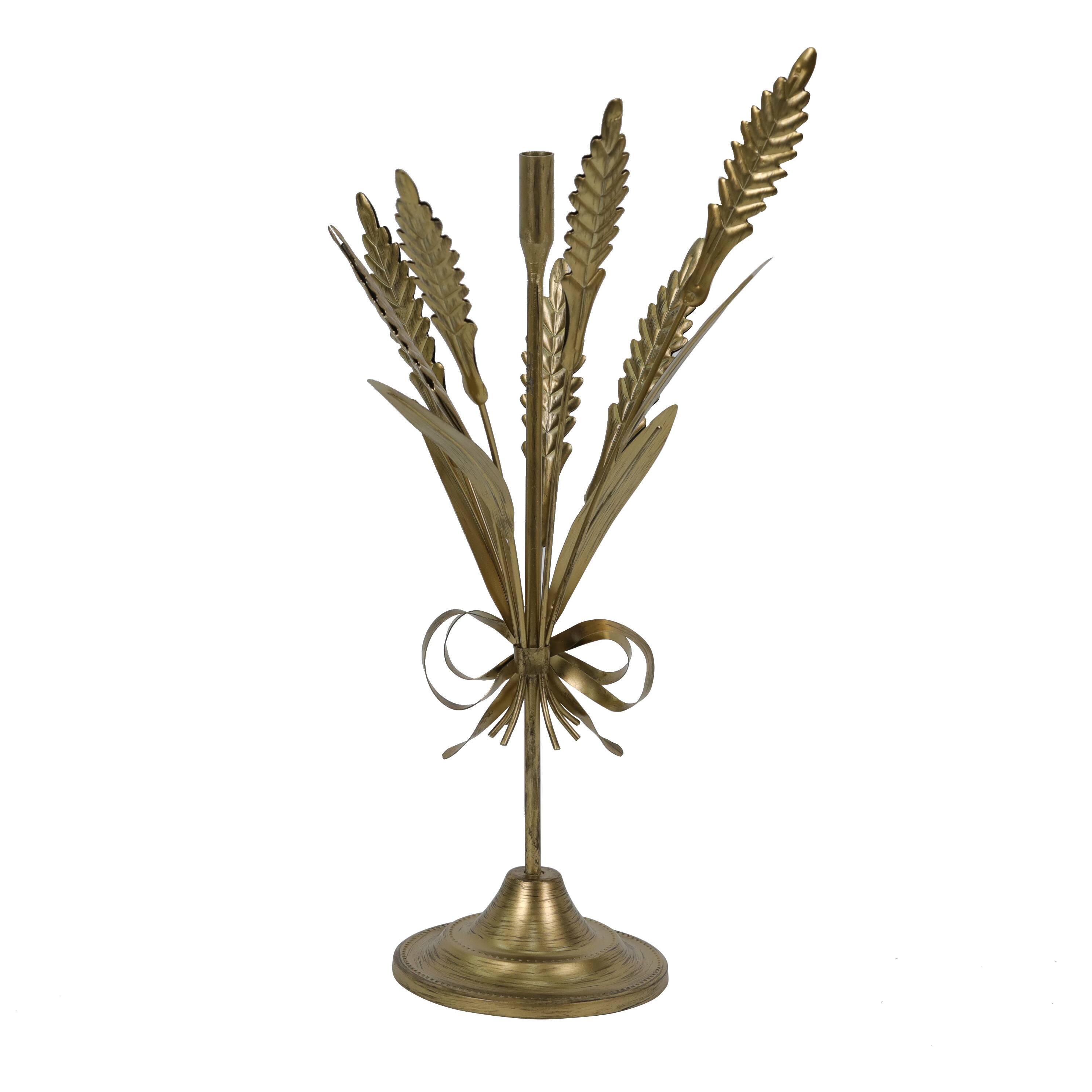 Wheat Metal Taper Candle Holder by Ashland®
