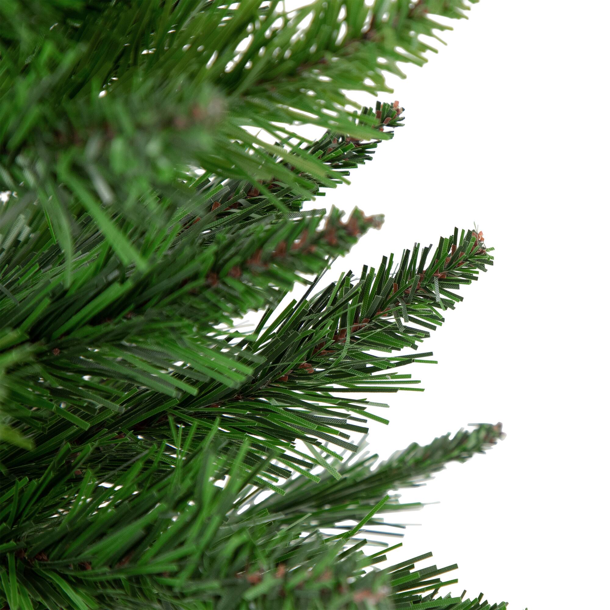 24" Unlit Mini Balsam Pine Artificial Christmas Tree in Burlap Base
