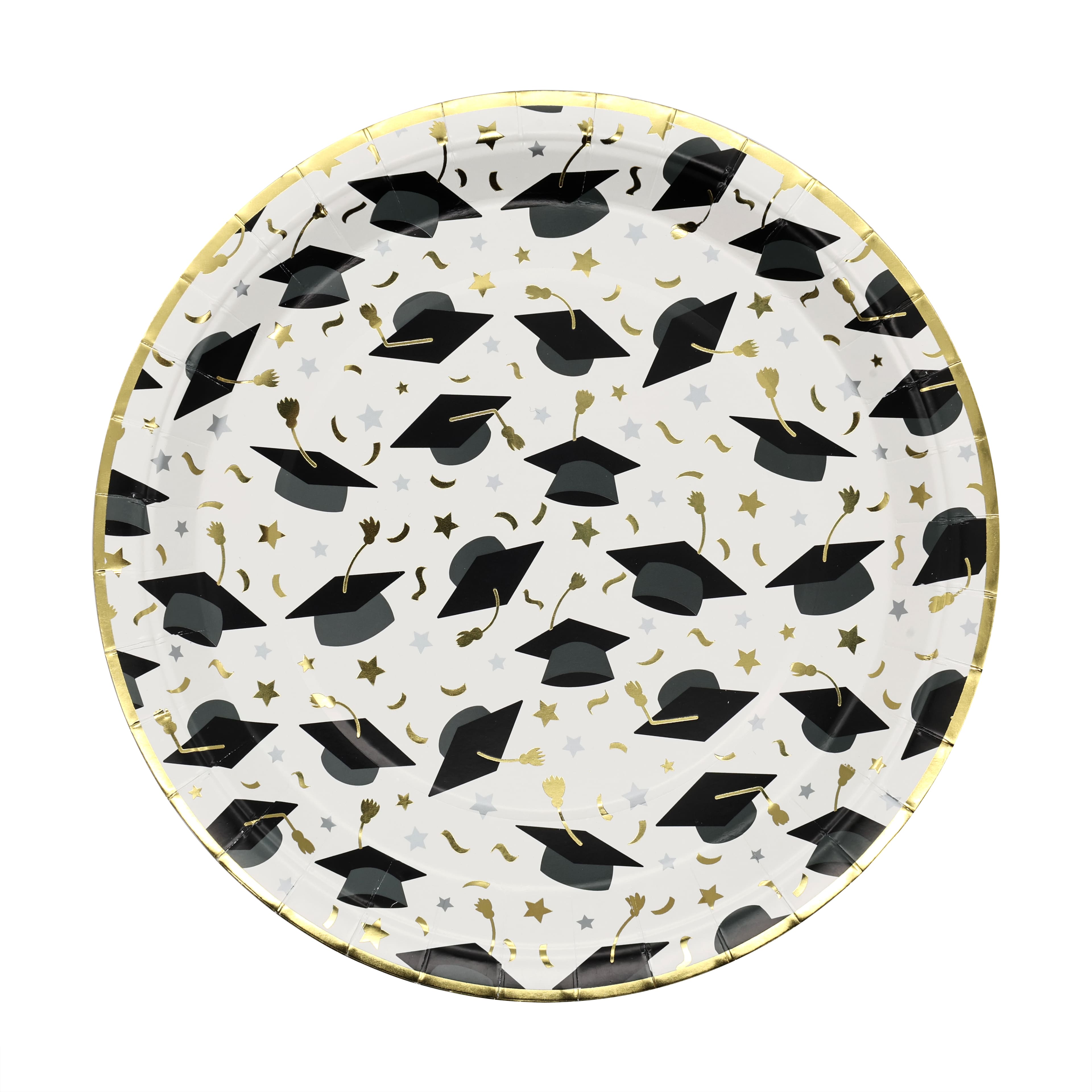 9" Graduation Cap Toss Dinner Plates, 10ct. by Celebrate It™
