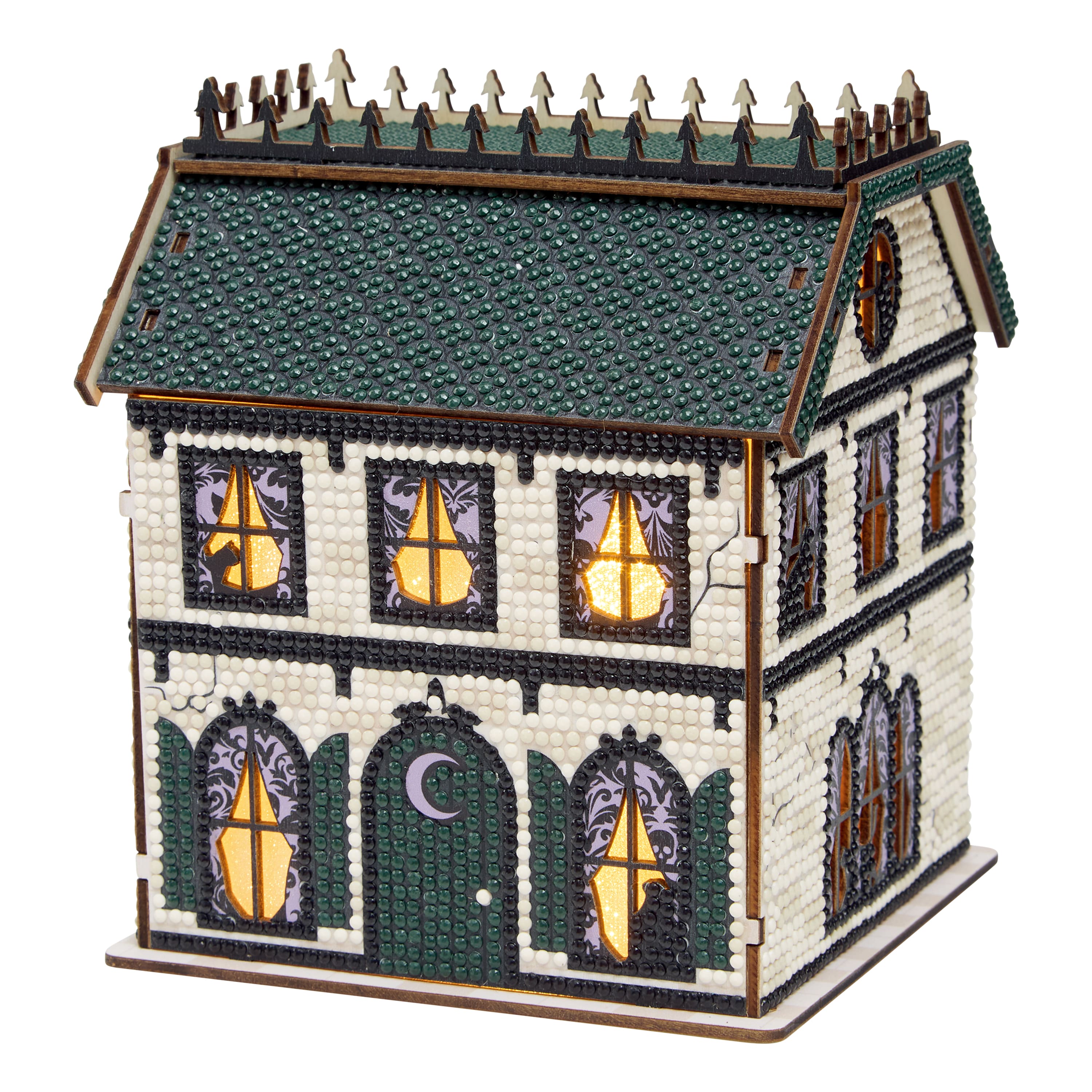 Haunted House 3D LED Diamond Art Kit by Make Market