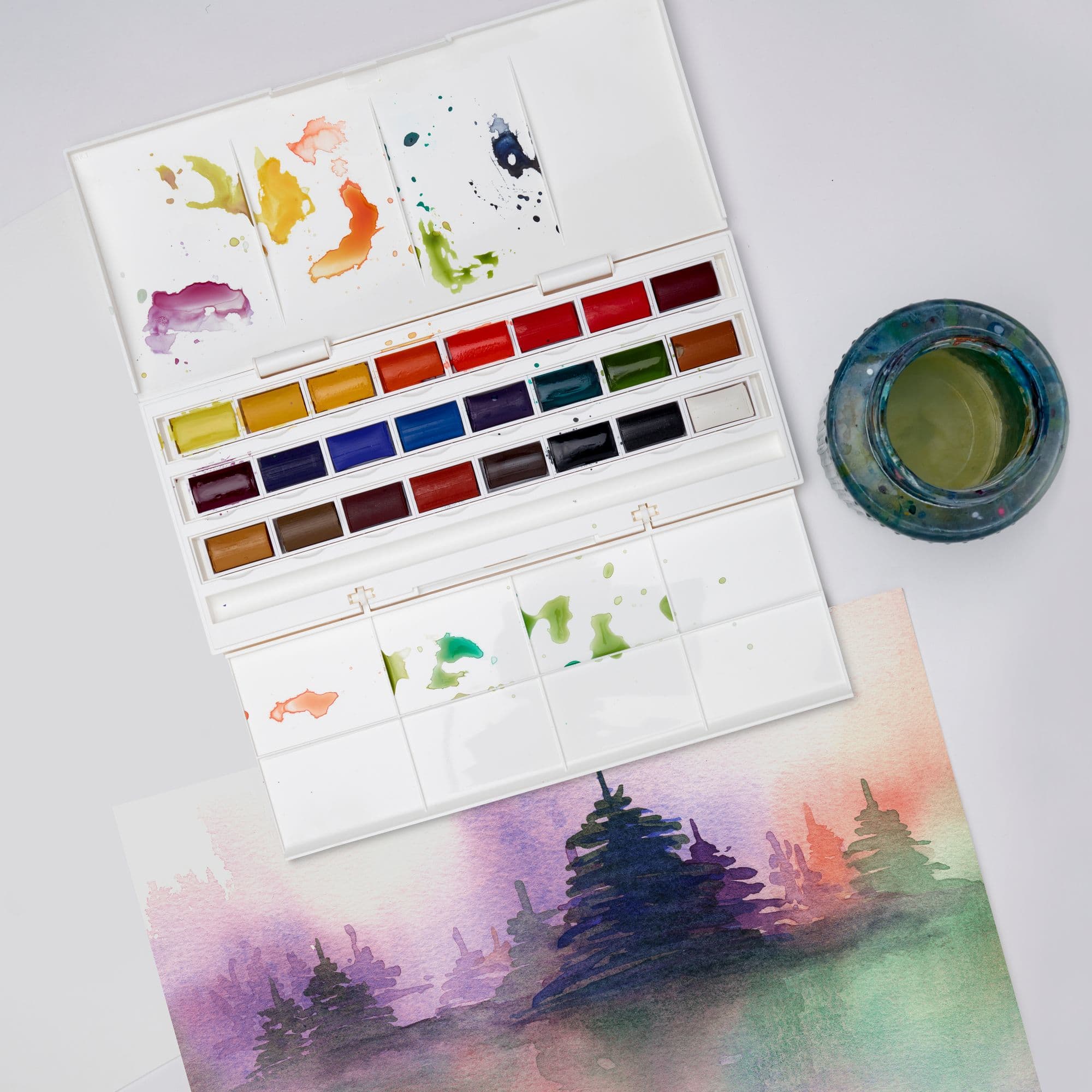 Winsor & Newton® Cotman Watercolour™ Whole Pan Studio Set