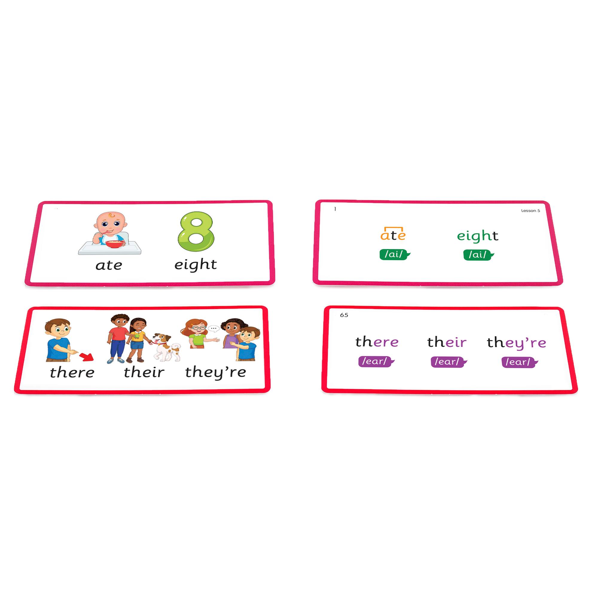 Junior Learning® Homophone Flashcards