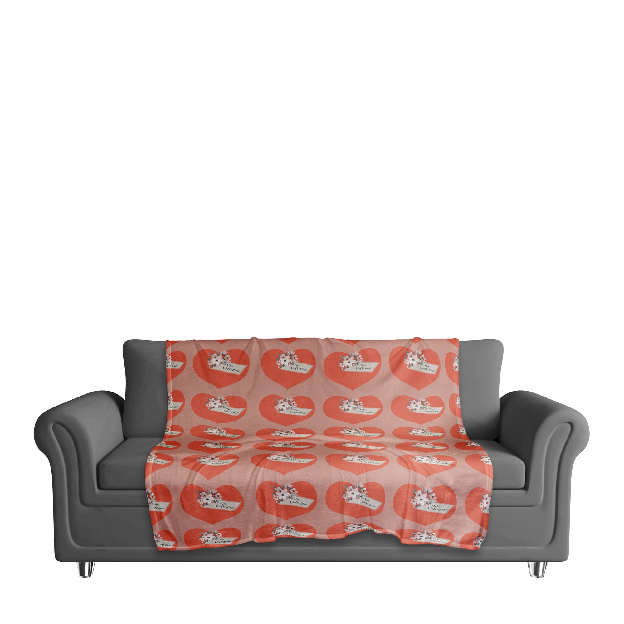 To My Valentine 50" x 60" Coral Fleece Blanket