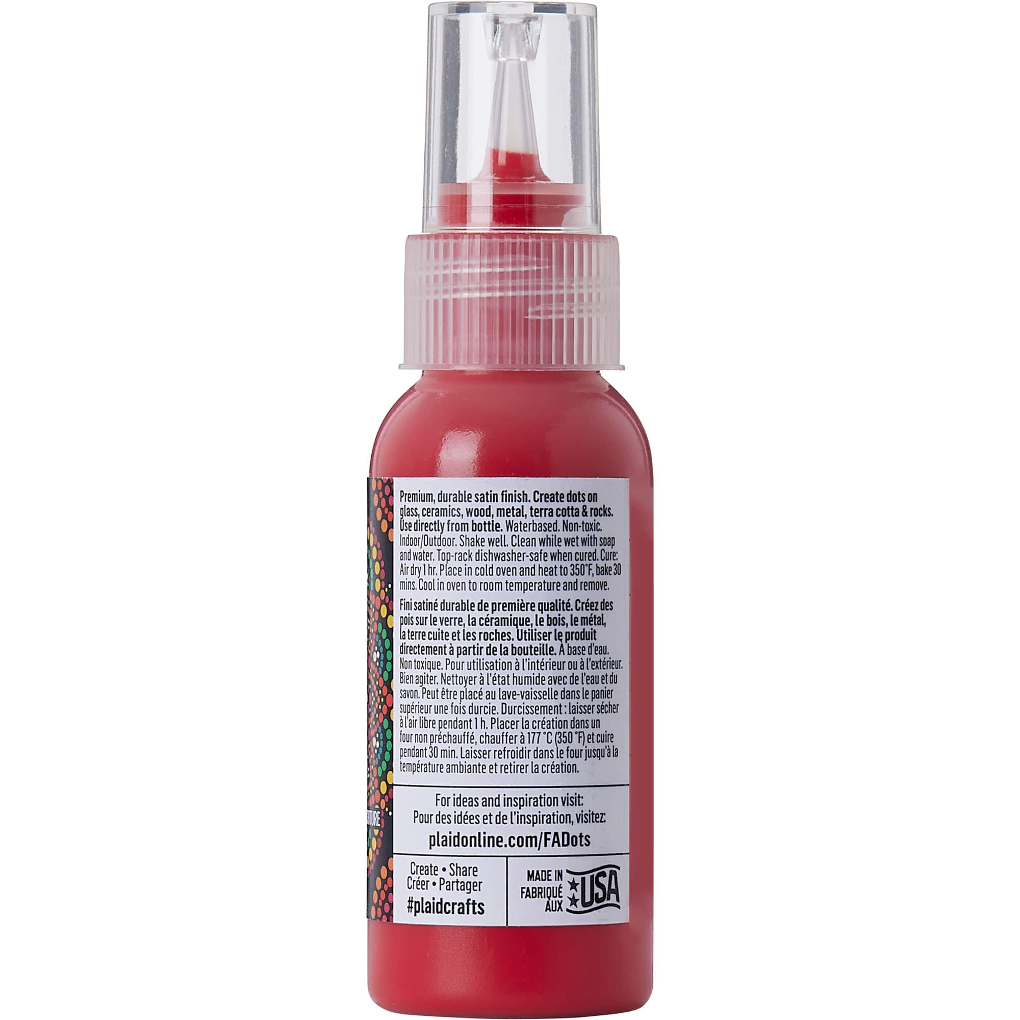 12 Pack: FolkArt® Dots™ Acrylic Dotting & Writing Paint