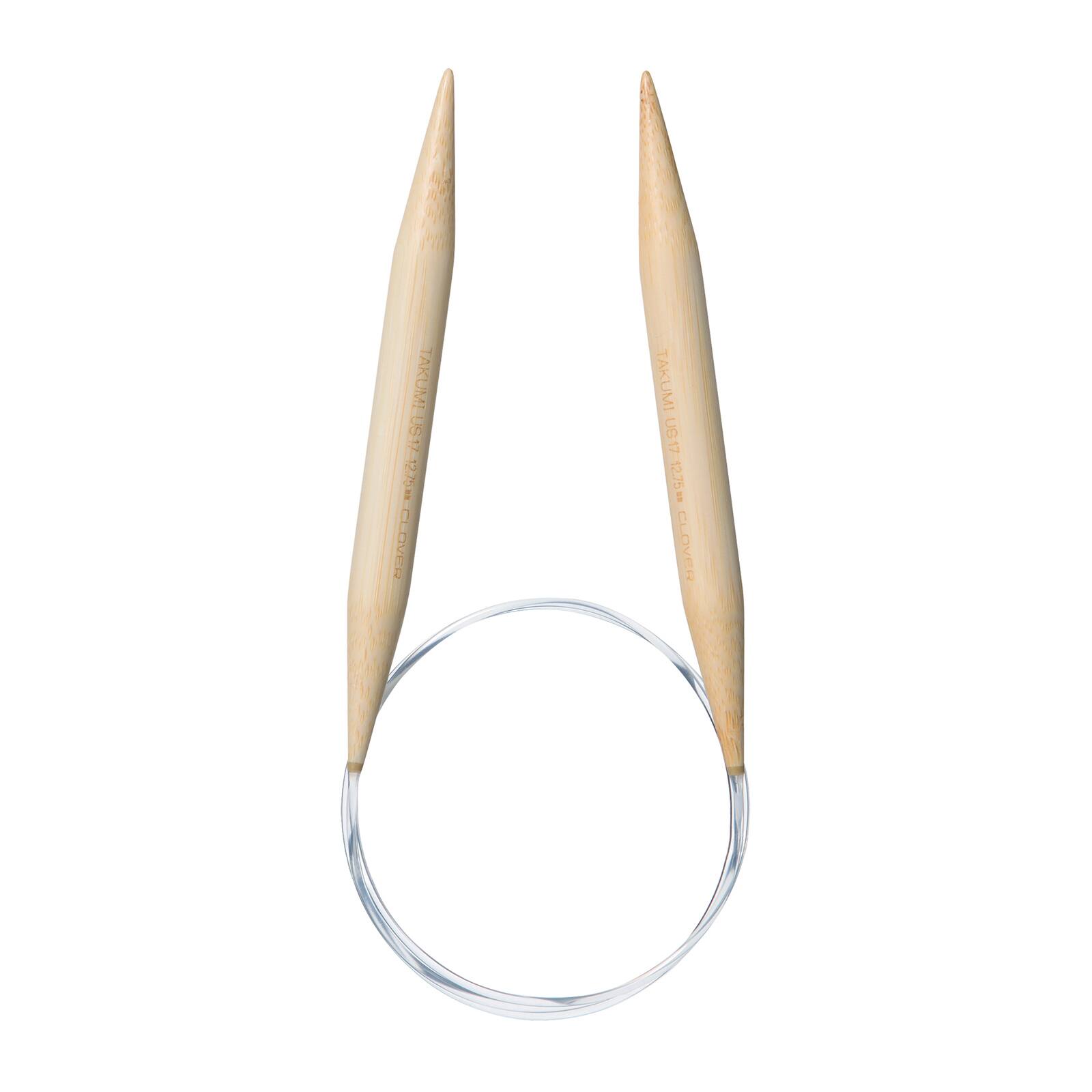 Clover Takumi® Bamboo Circular Knitting Needles, 36"