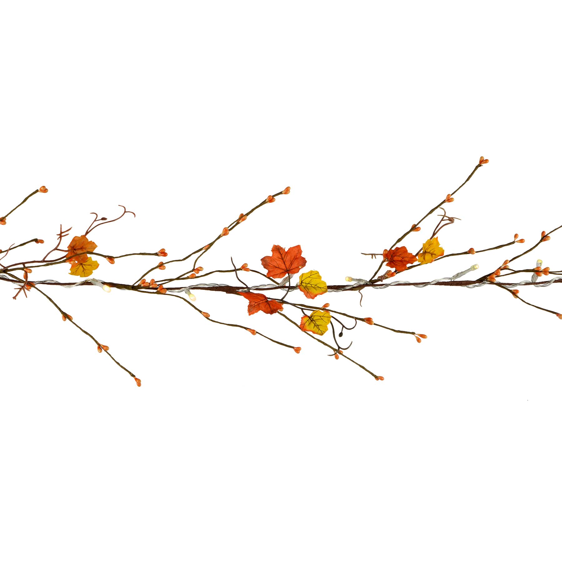 20ct. Red Leaves Garland String Lights by Ashland®