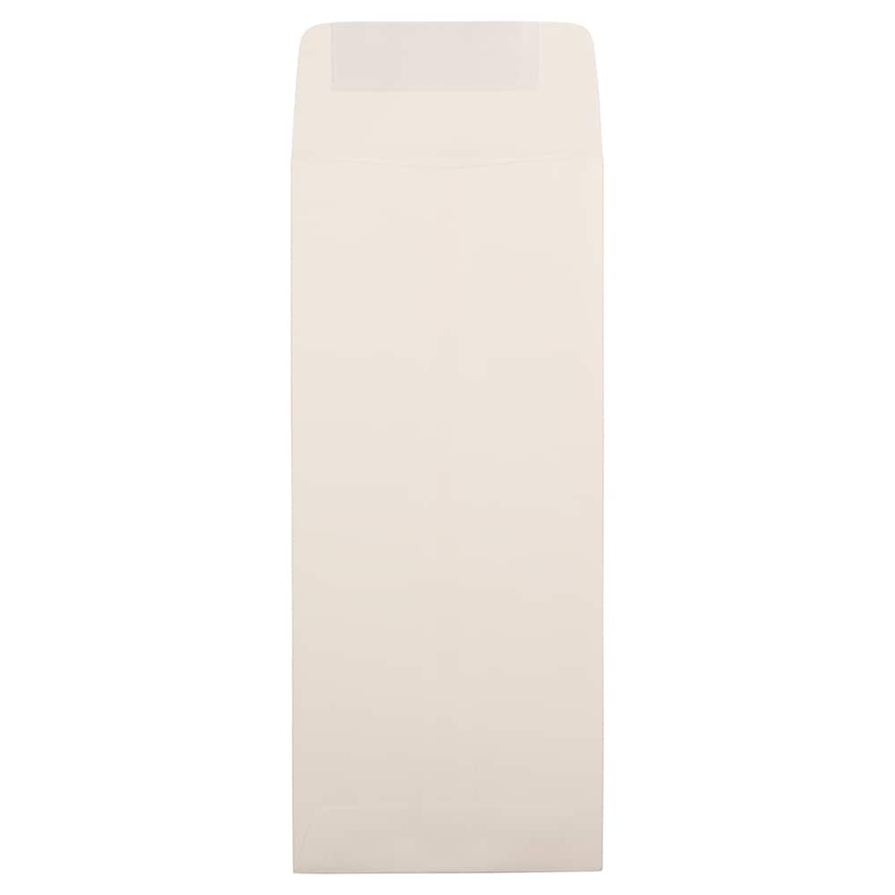 JAM Paper 4.5" x 10.375" Natural White Wove Business Envelopes, 50ct.