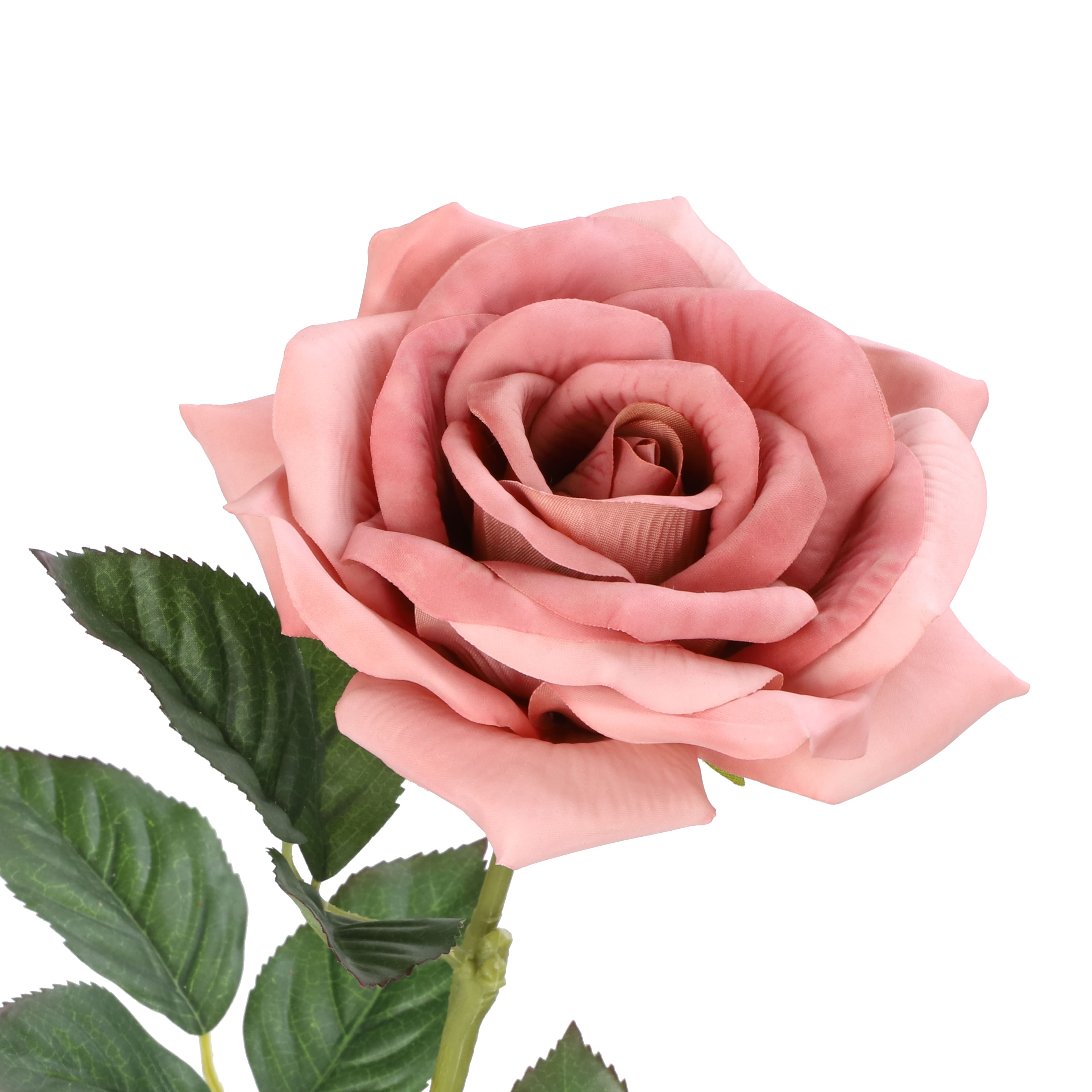 27" Pink Rose Real Touch Stem by Ashland®