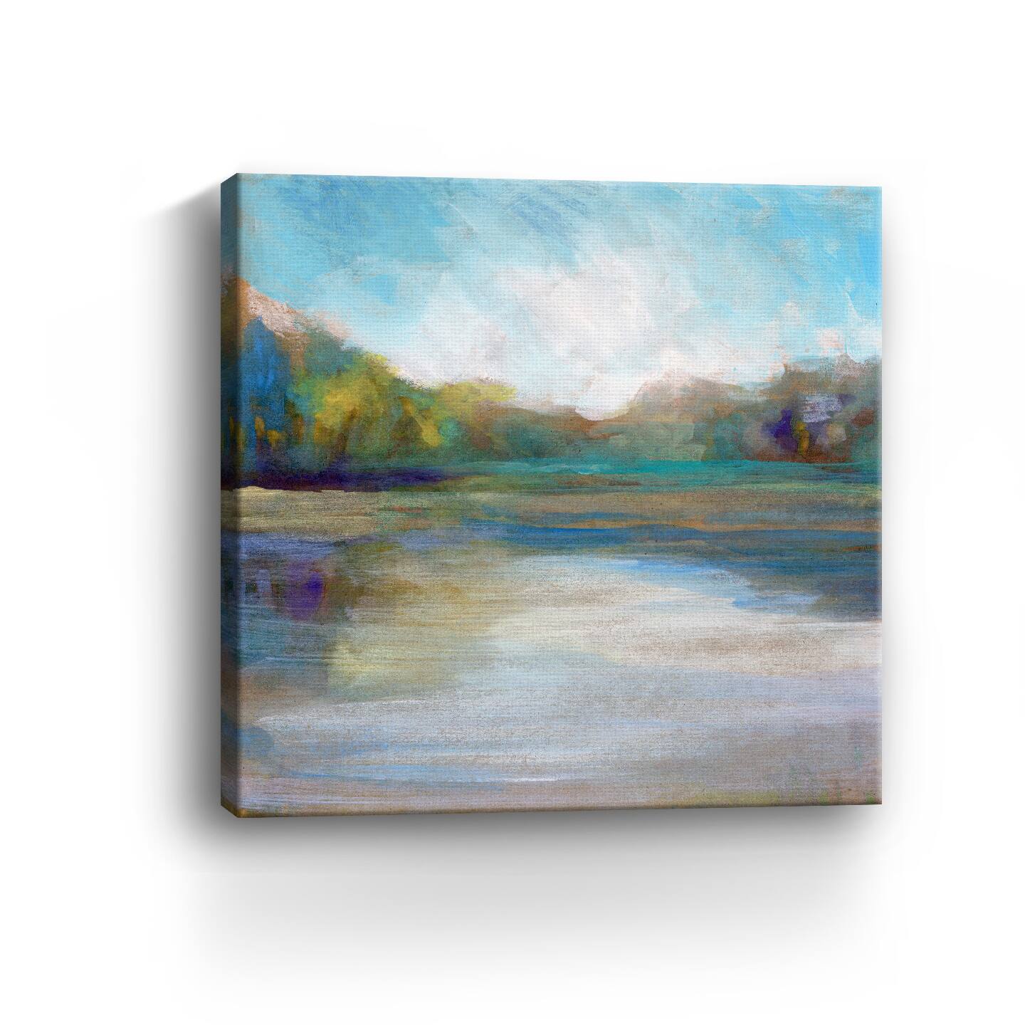 Mid Day Pond I Canvas Giclee