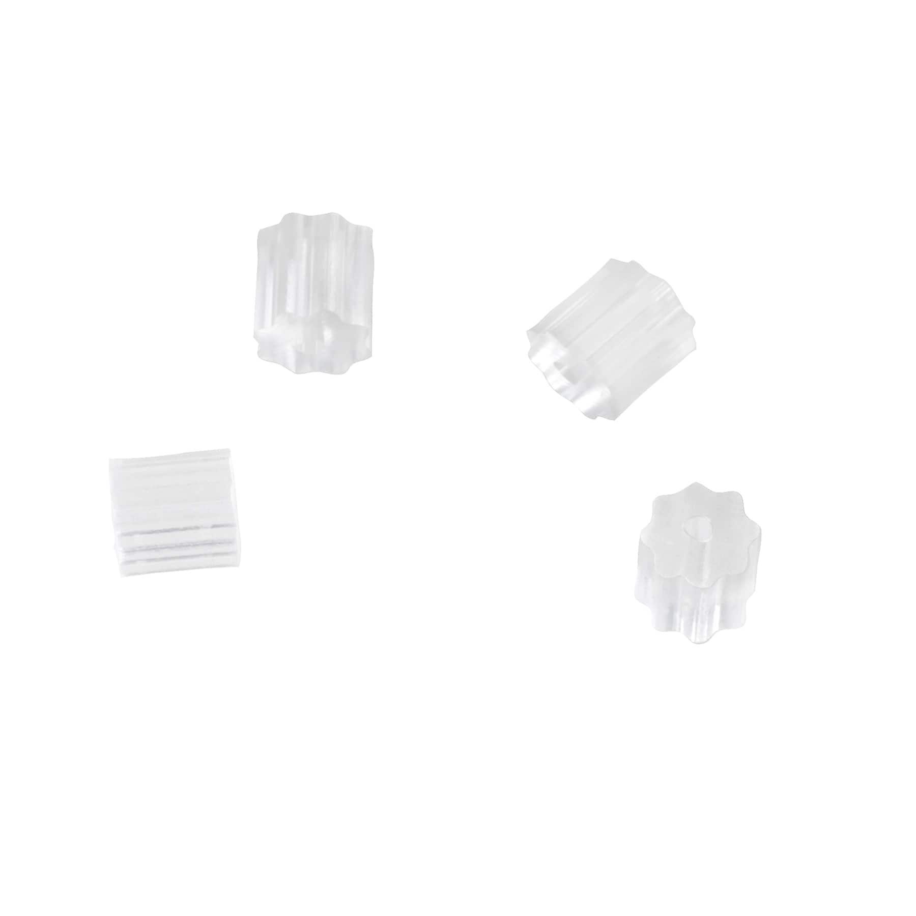 Bead Landing™ Clear Flower Earring Backer