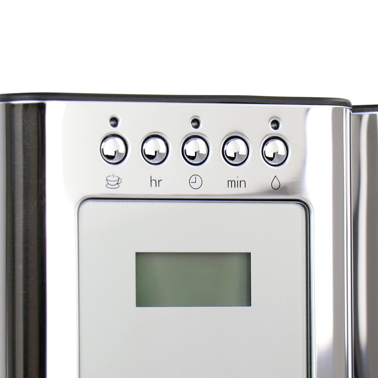 Russell Hobbs Silver Stainless Steel 8 Cup Glass Coffeemaker