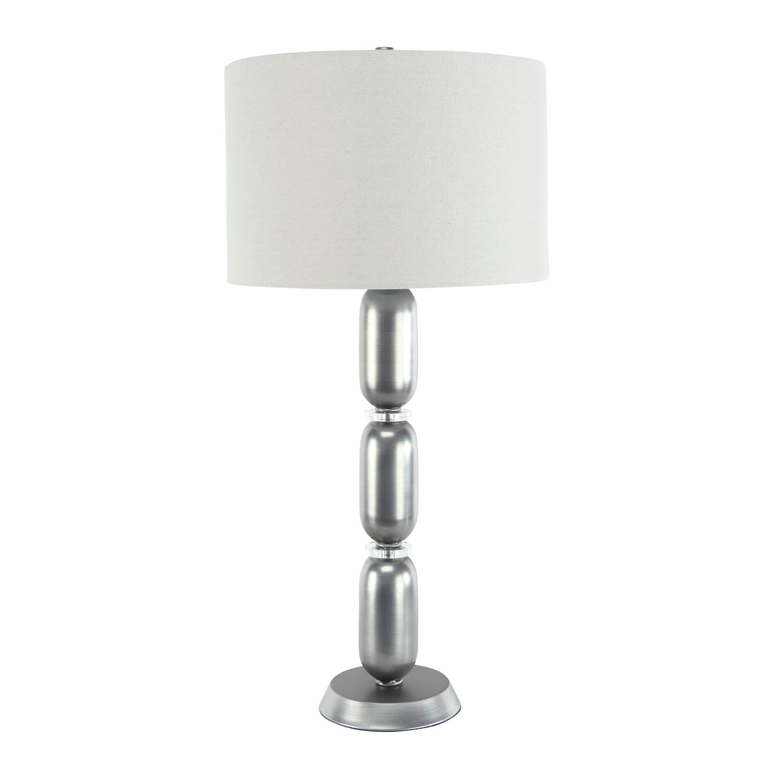 Hello Honey® 33" Metal Table Lamp with Glass Middle