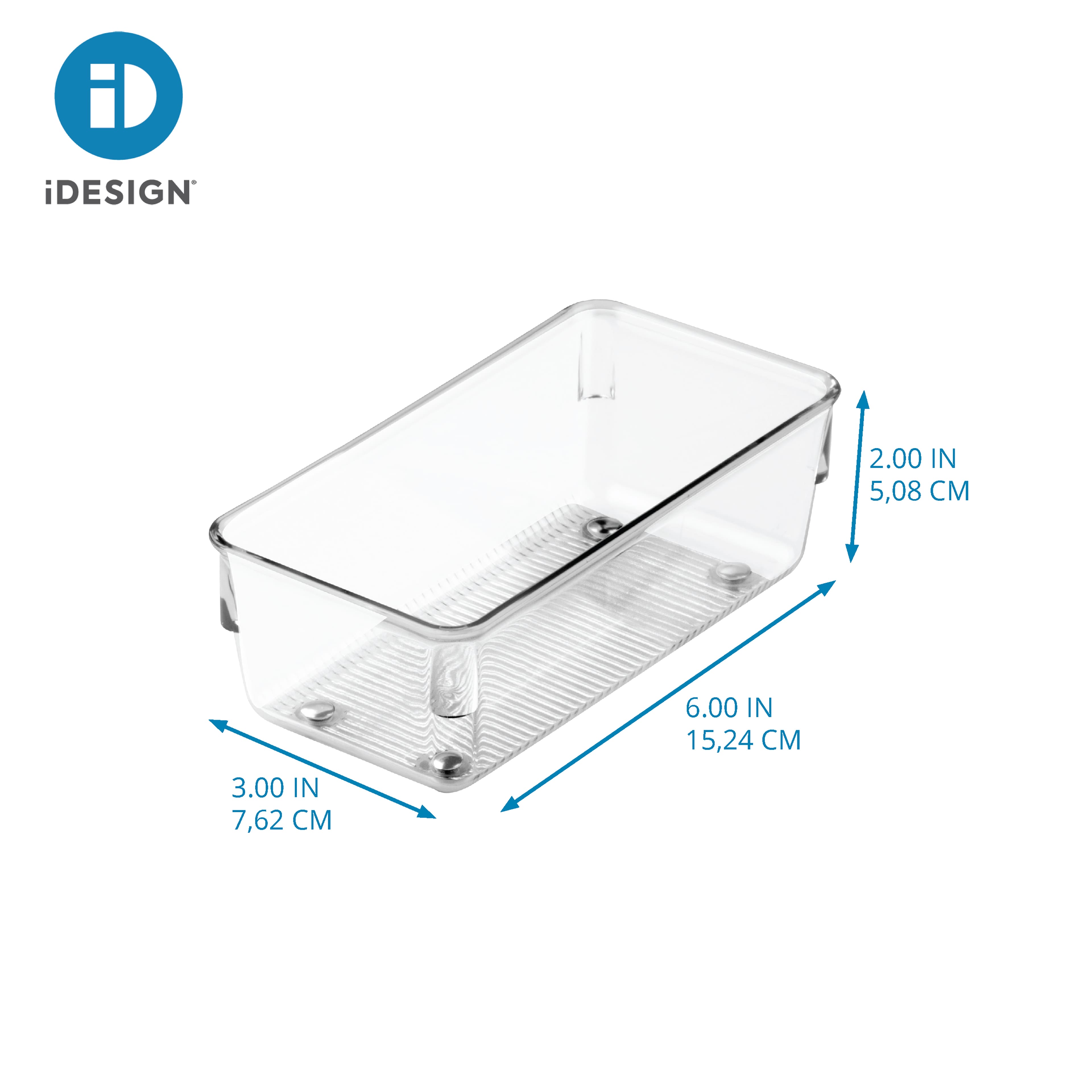 iDesign Plastic Drawer Organizer