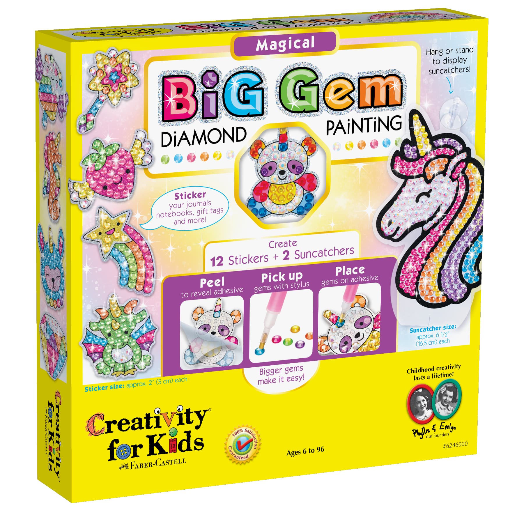 12 Pack: Faber-Castell® Magical Big Gem Diamond Painting