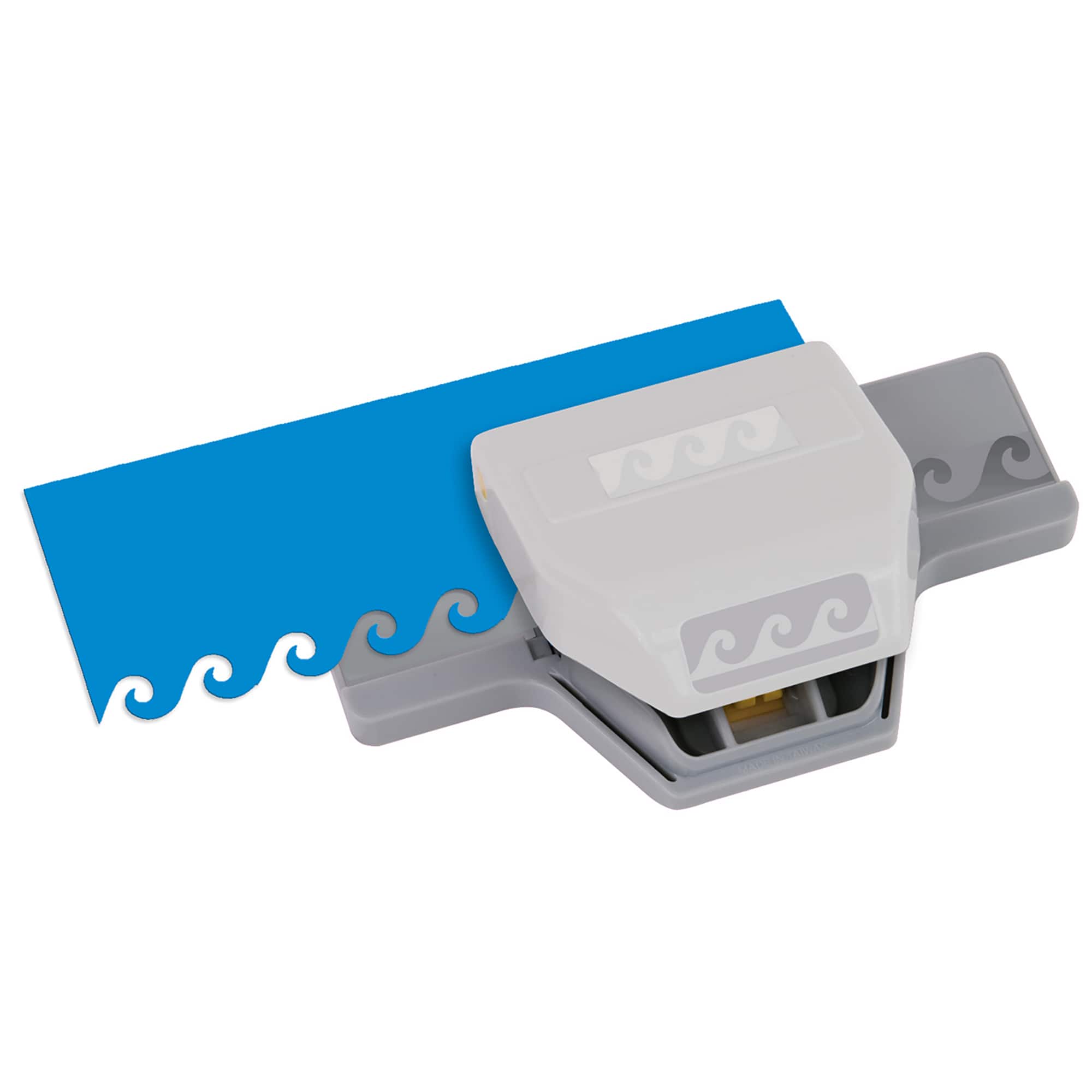 EK Tools 2" x 1" Tidal Waves Edge Punch