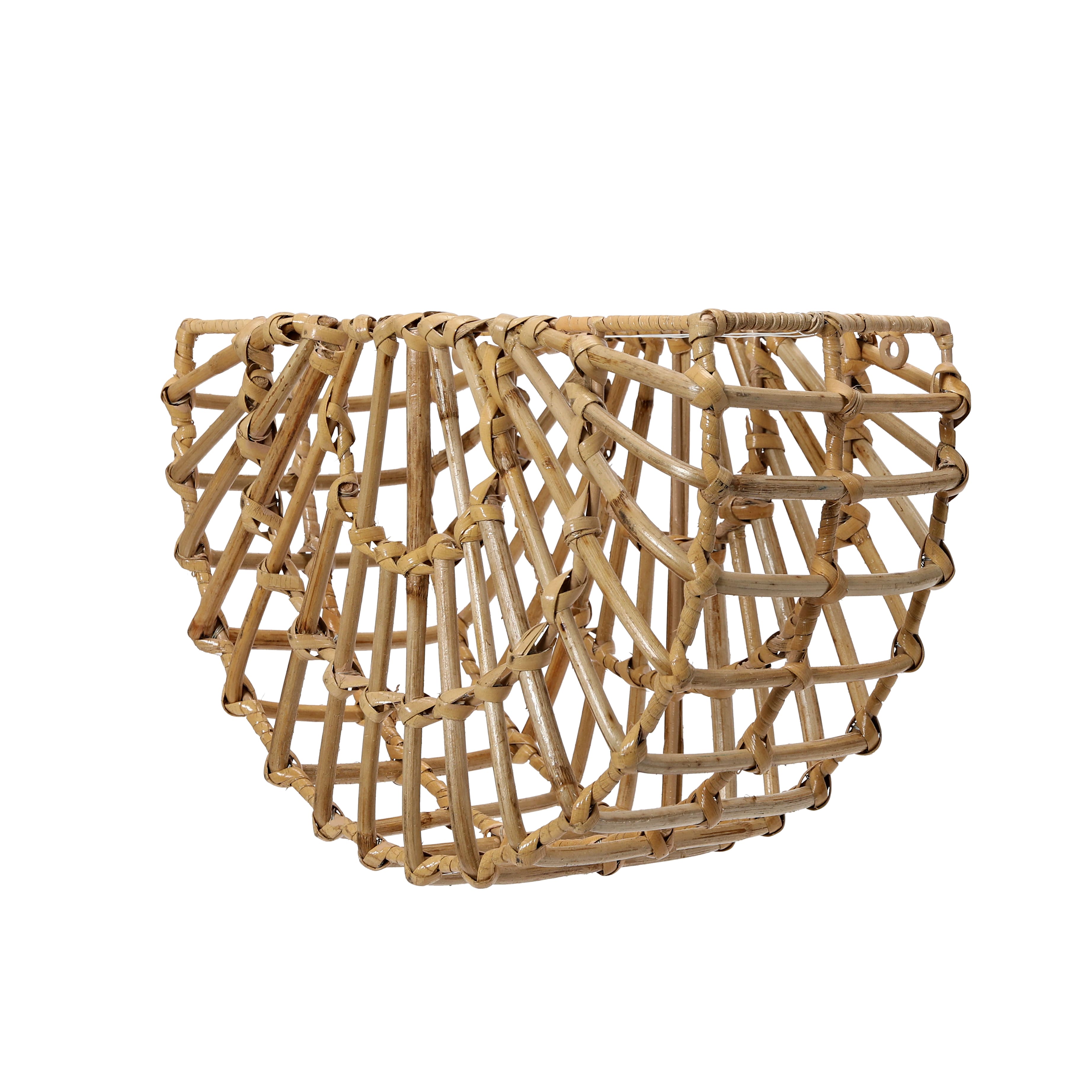 Hello Honey® Natural Mesa Woven Cane Wall Pocket