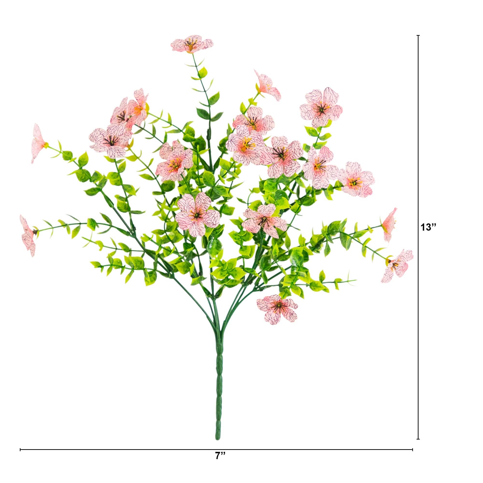 13" UV Resistant Artificial Daisy Bushes, 12ct.