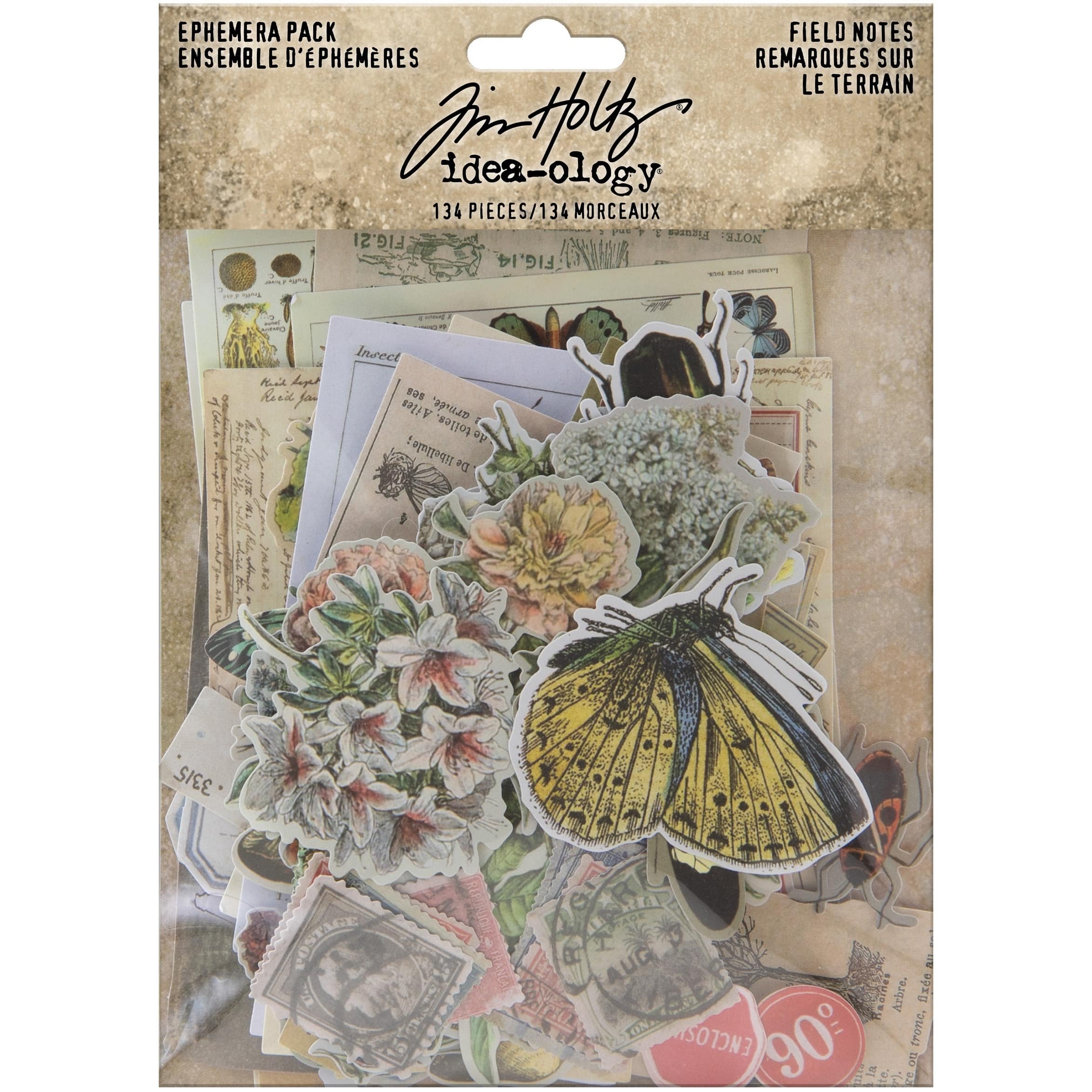 Idea-Ology Ephemera Pack-Field Notes