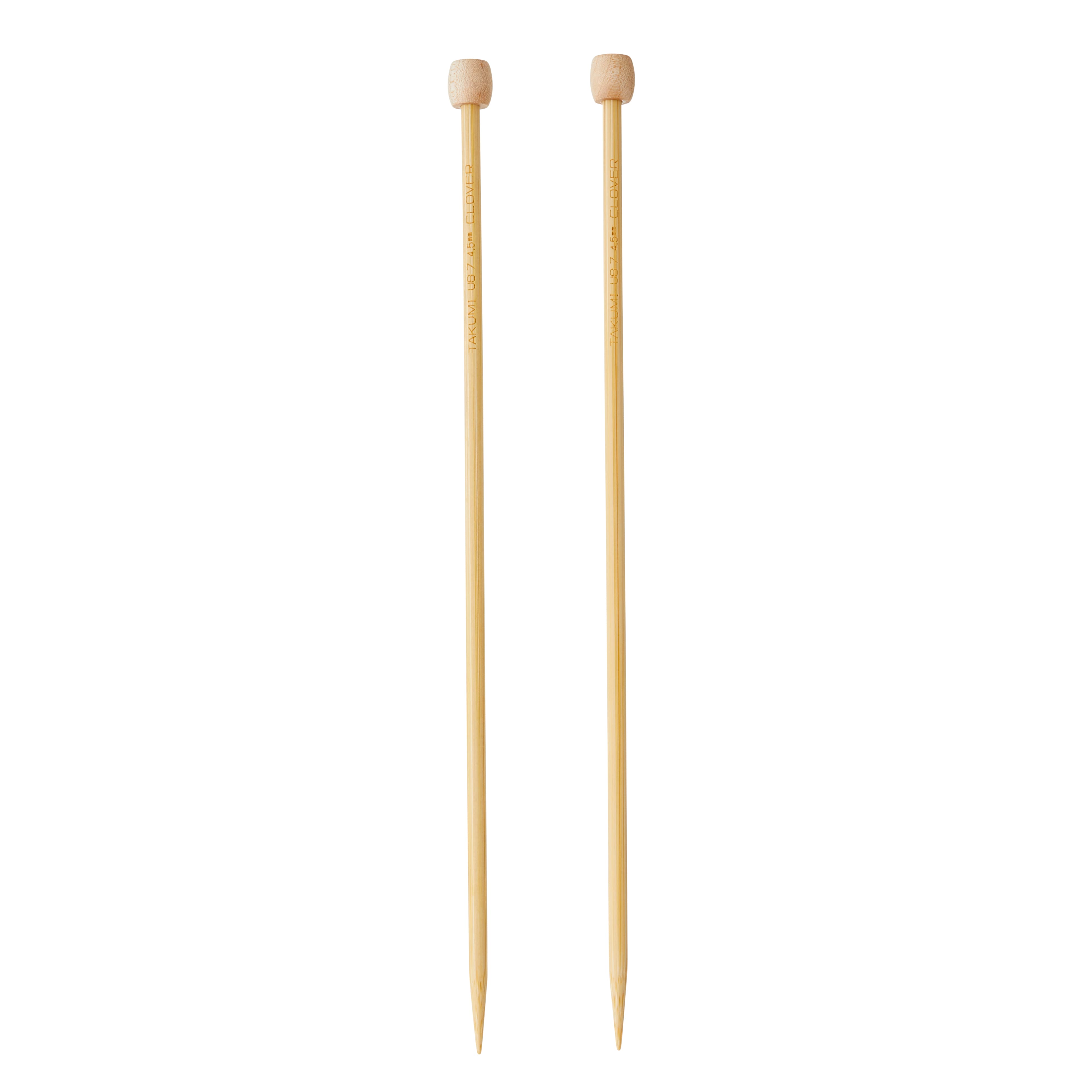 Clover Takumi&#xAE; 9&#x22; Bamboo Knitting Needles