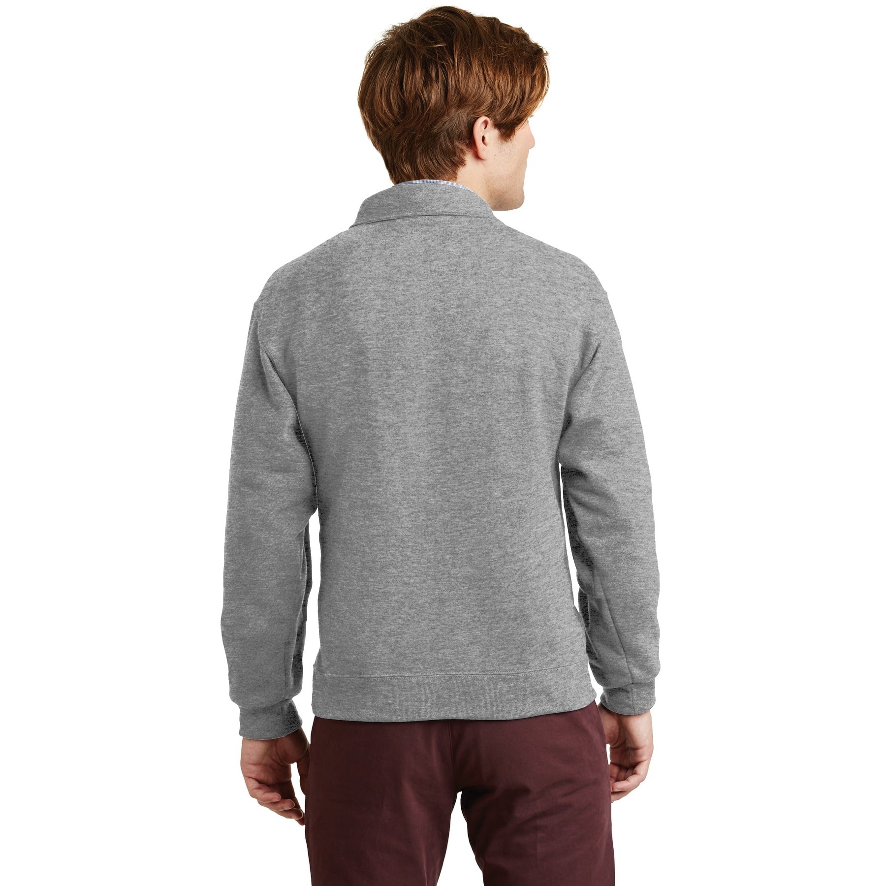 JERZEES® Super Sweats® NuBlend® 1/4 Zip Cadet Collar Sweatshirt