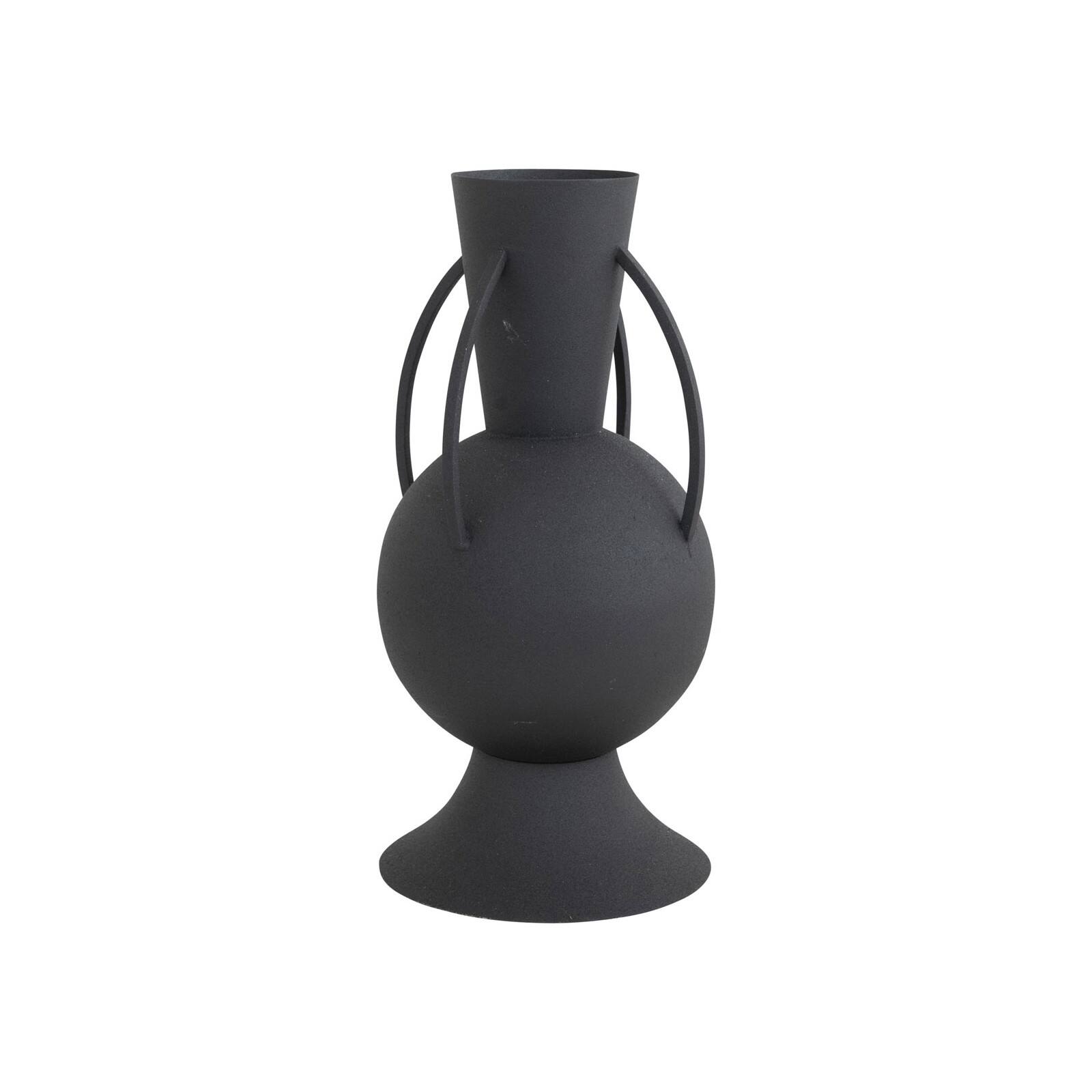 Hello Honey® 14'' Textured Metal Vase with 4 Handles