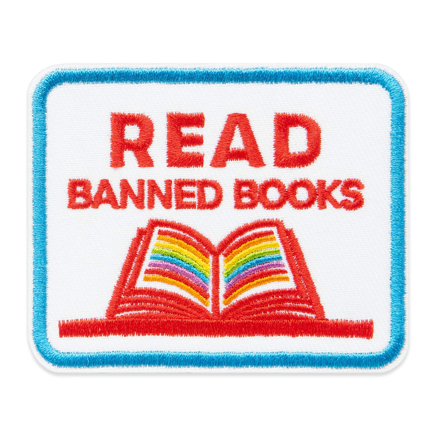Read Banned Books Embroidered Iron-On & Adhesive Patch by Make Market®