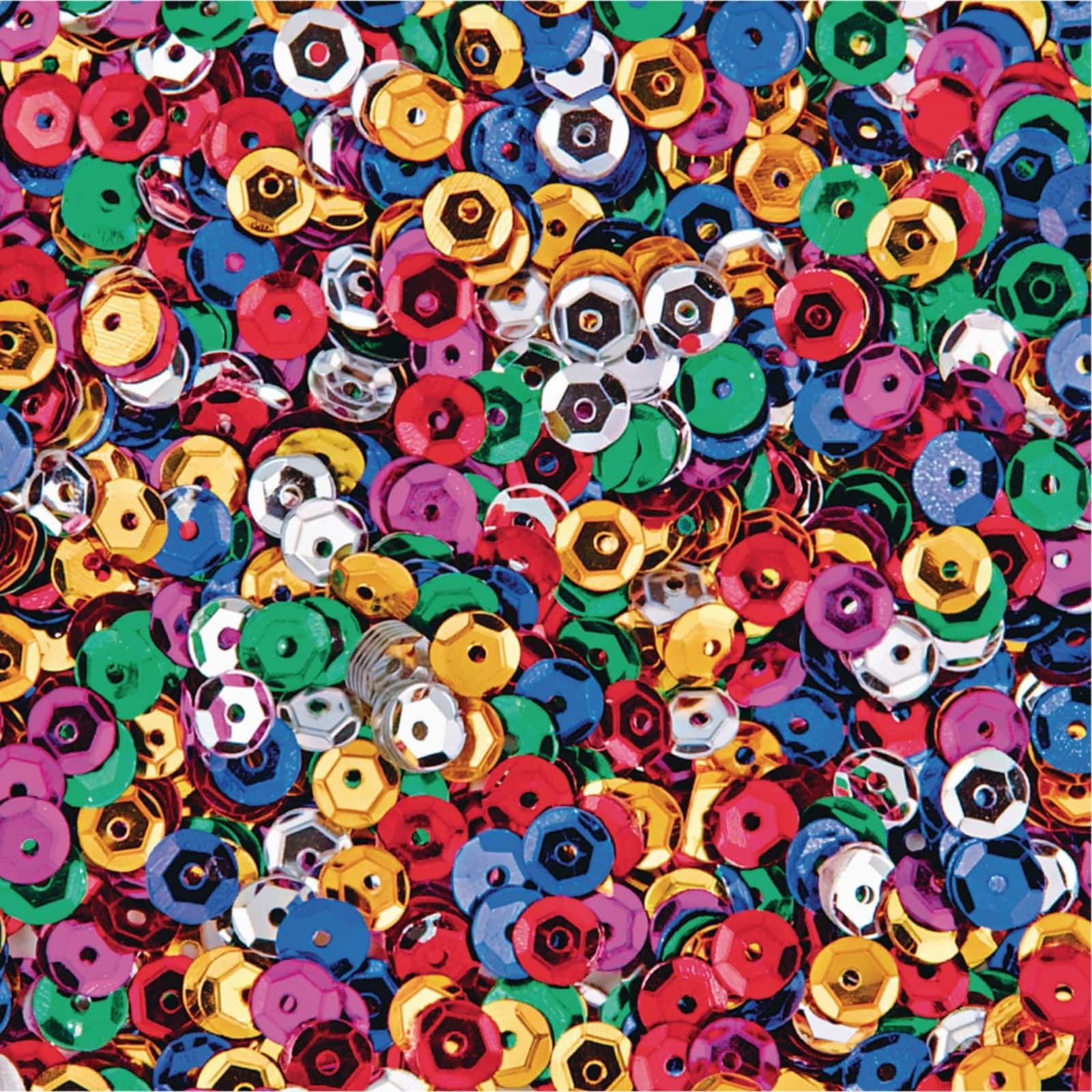 Color Splash!® 5mm Metallic Sequins, 6000ct.