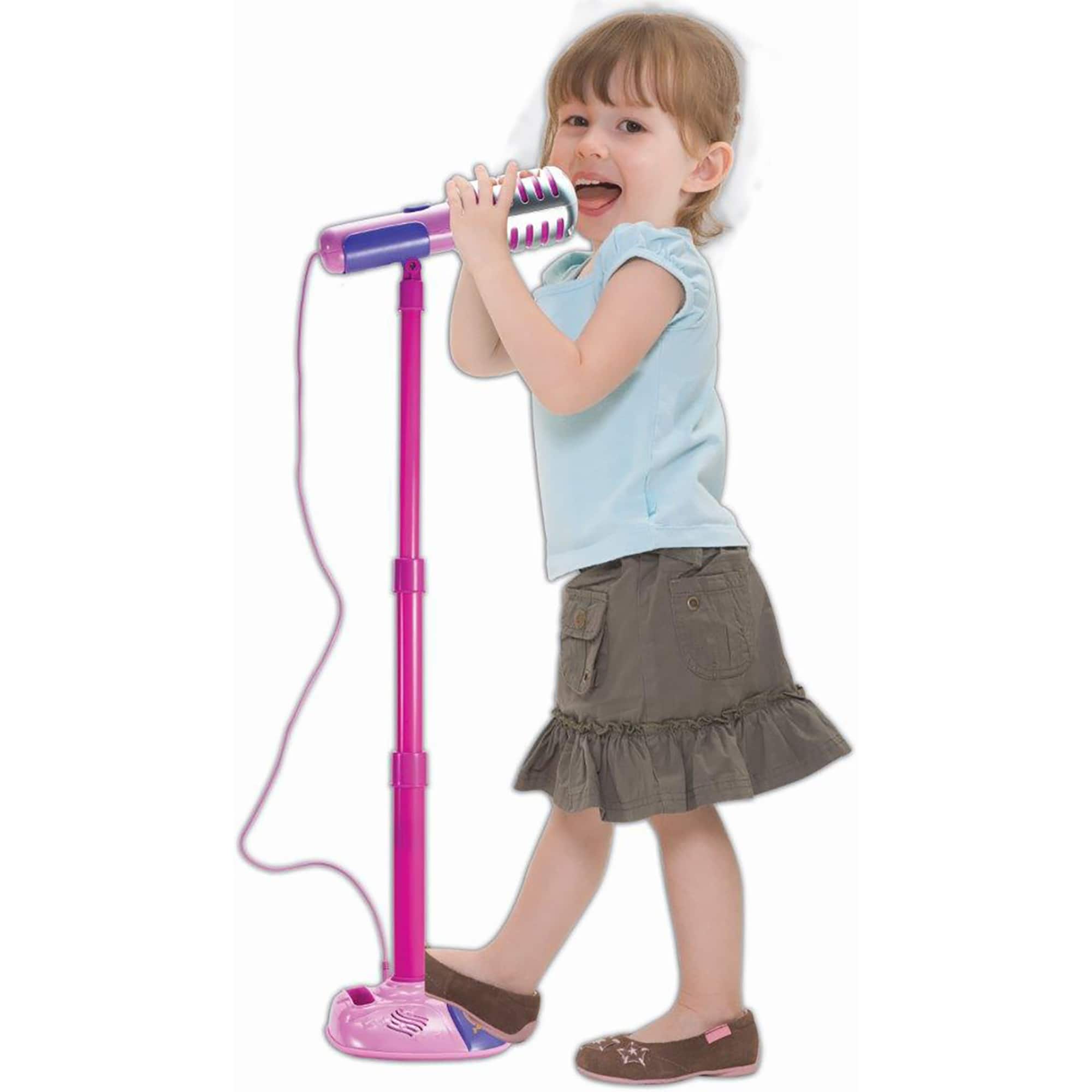 Enviro-Mental Toy Little Virtuoso Pink Idol Maker Microphone