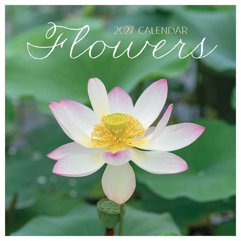 2027 Flowers Mini Calendar