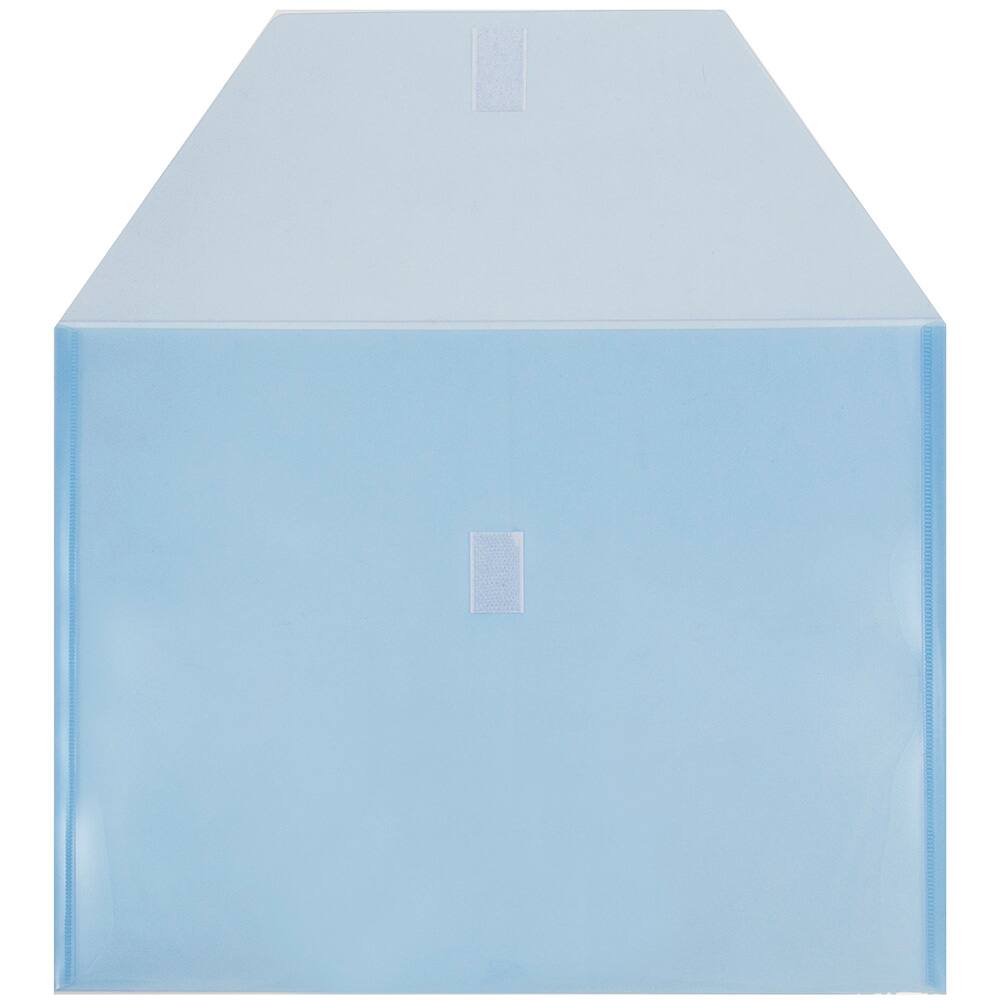 JAM Paper 9.75" x 13" Plastic Hook & Loop Closure Envelopes