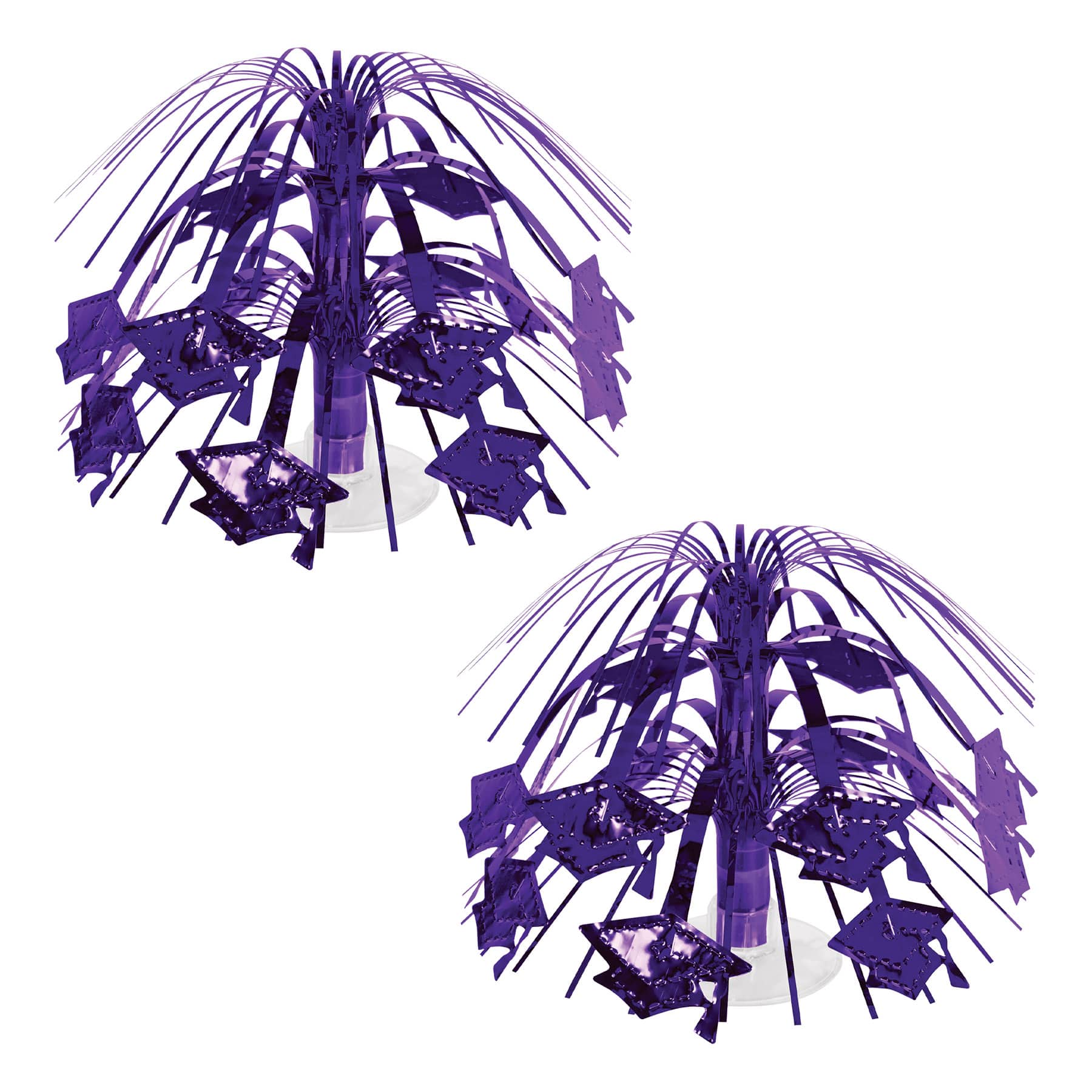 Beistle 7.5" Grad Cap Mini Cascade Centerpieces