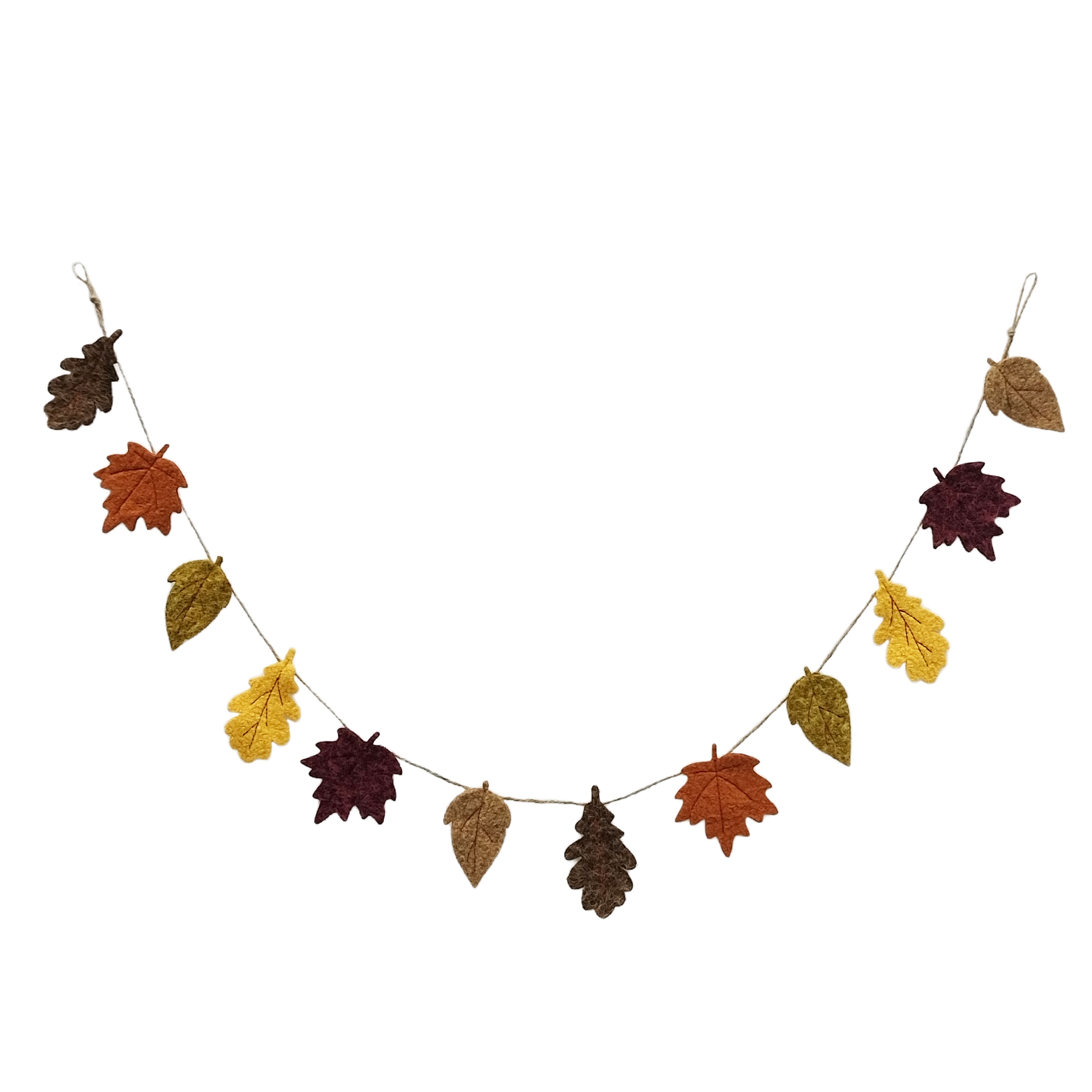 6ft. Maple Leaves Felt Garland by Ashland®