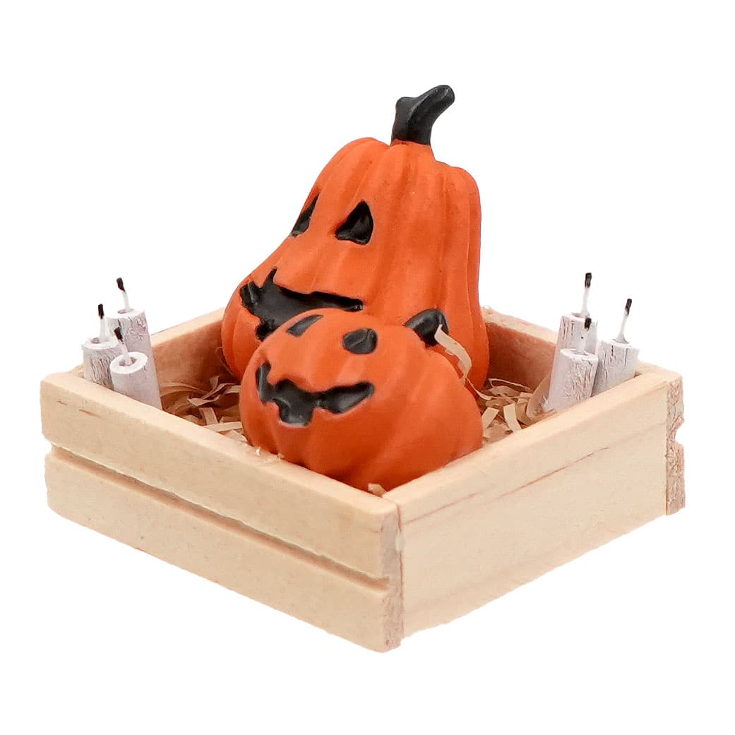 Mini Jack-o'-Lanterns in Crate by Ashland®