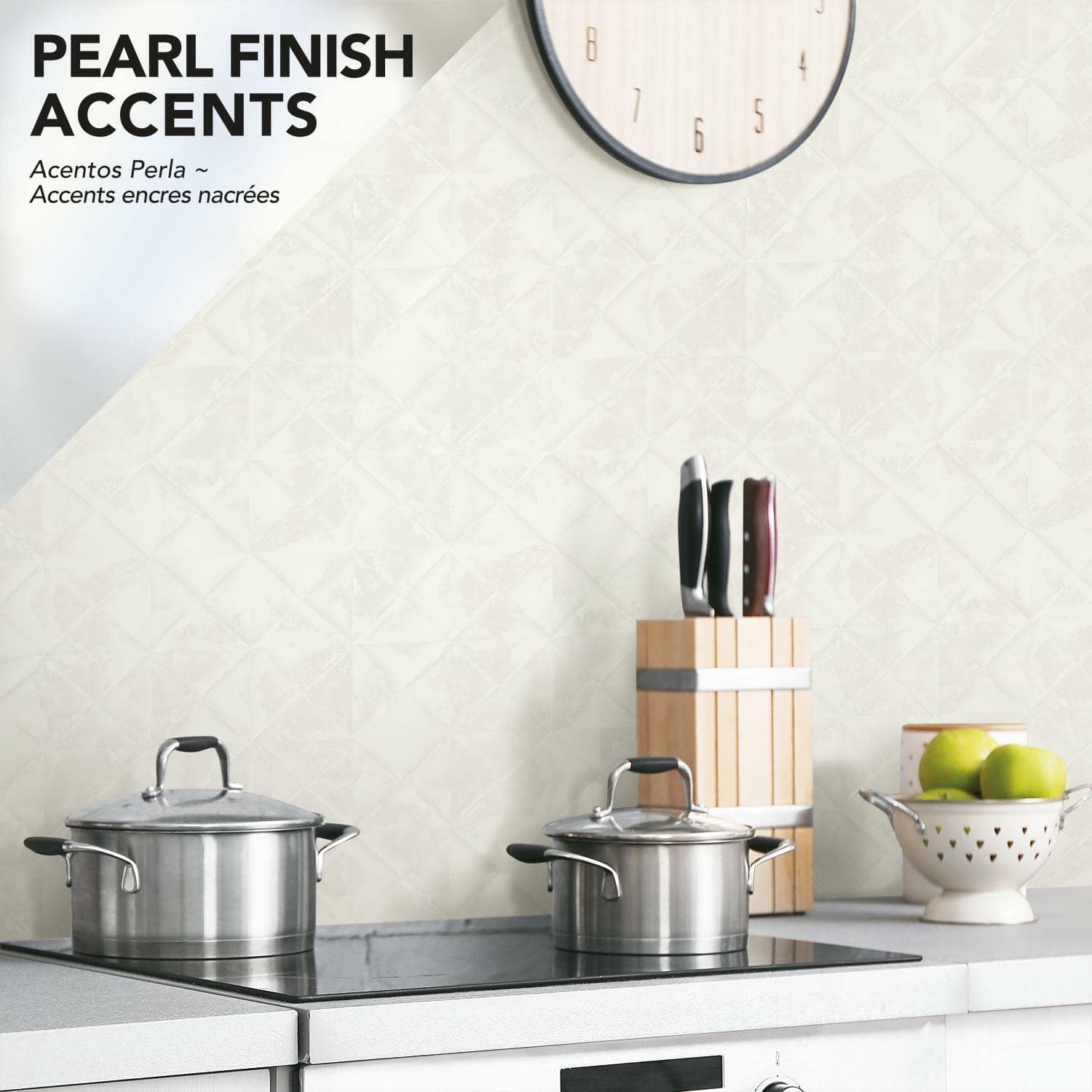 RoomMates Reclaimed Tin Diamond Peel & Stick Wallpaper