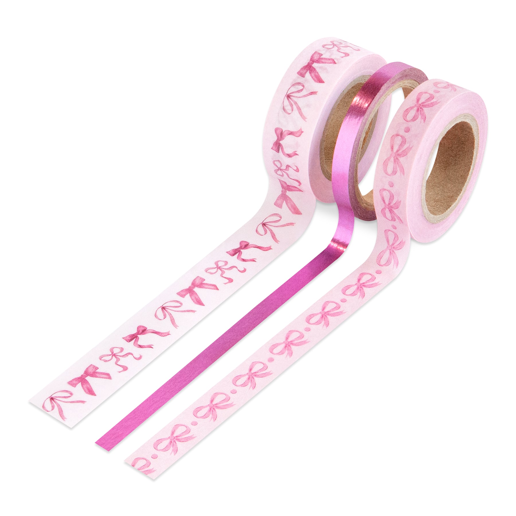 3-Piece Pink Bows Washi Tape Set by Recollections™
