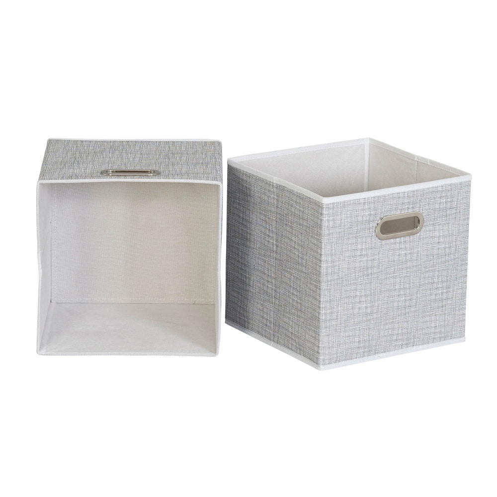 6 Pack Household Essentials 11" Fabric Storage Bins