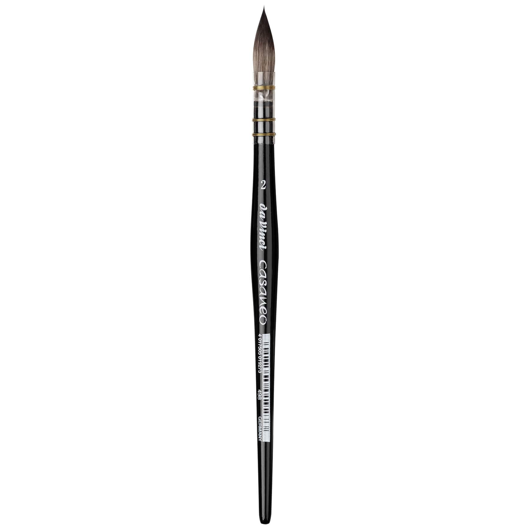da Vinci CASANEO Series 498 Synthetic Quill Wash Brush