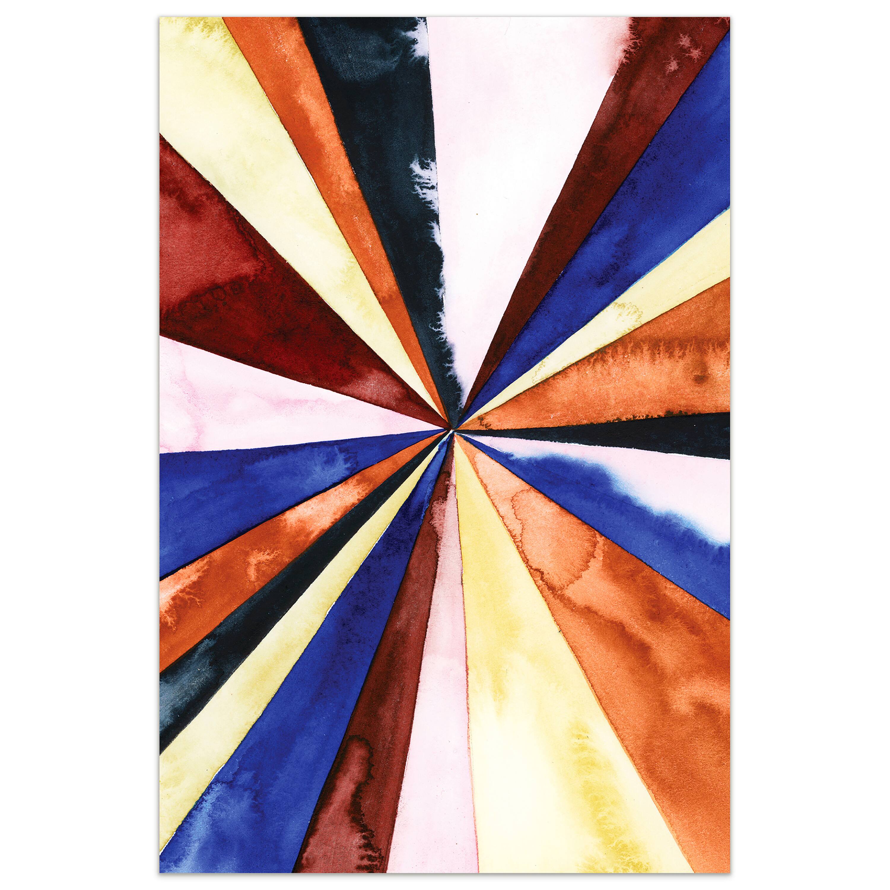 Empire Art Direct 48" x 32" Desert Layers 3 Frameless Free Floating Tempered Art Glass Wall Art