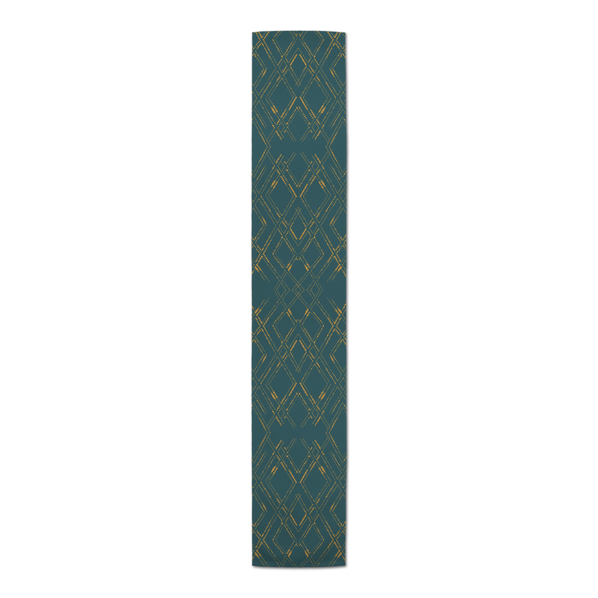 72" Diamond Cotton Twill Runner