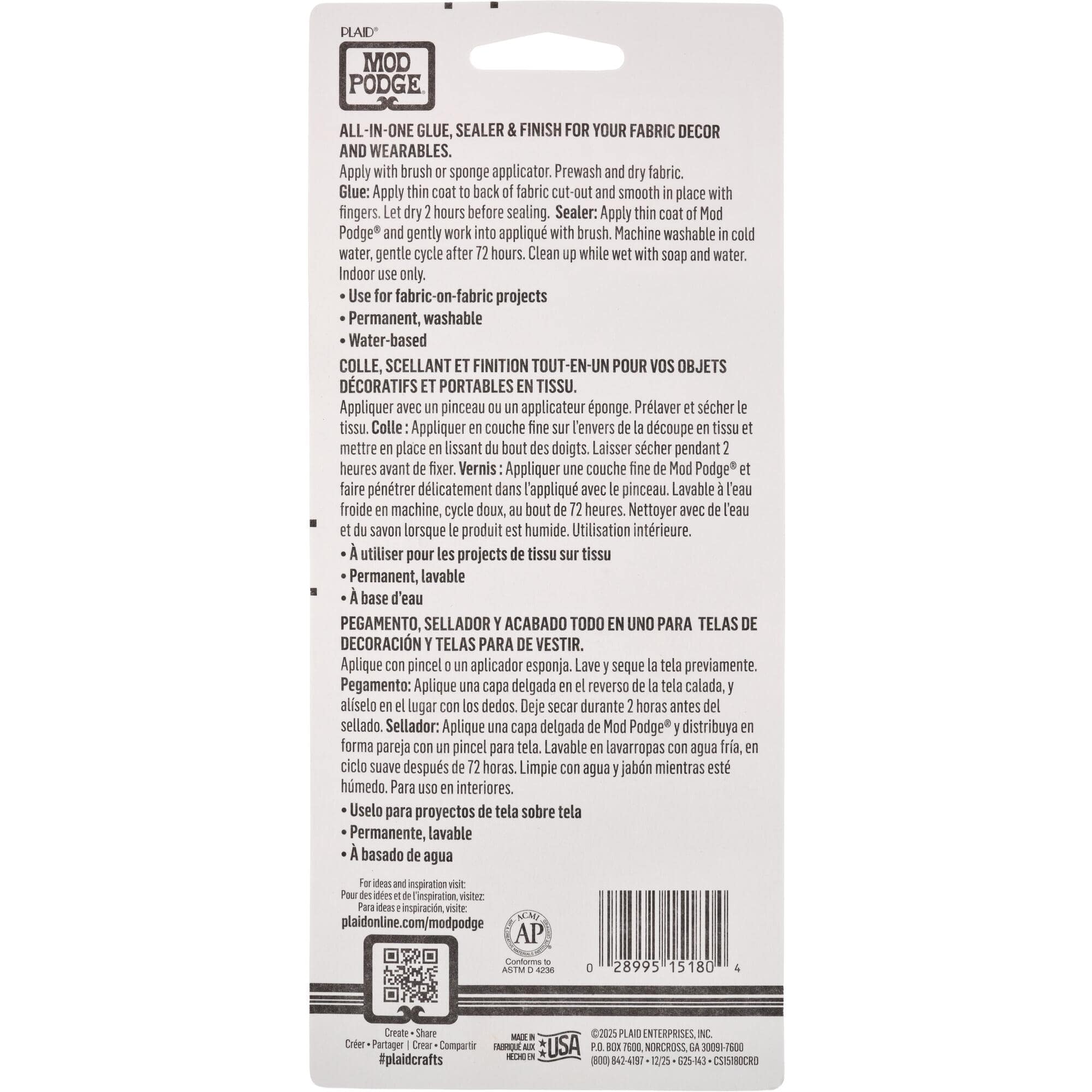 Mod Podge® Fabric Kit
