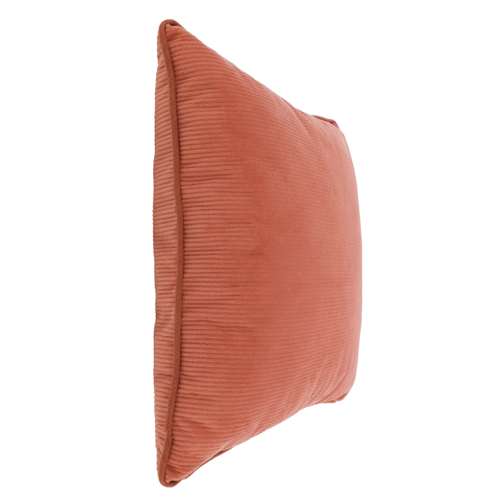 18" Coral Pink Velvet Stripe Pillow by Ashland®