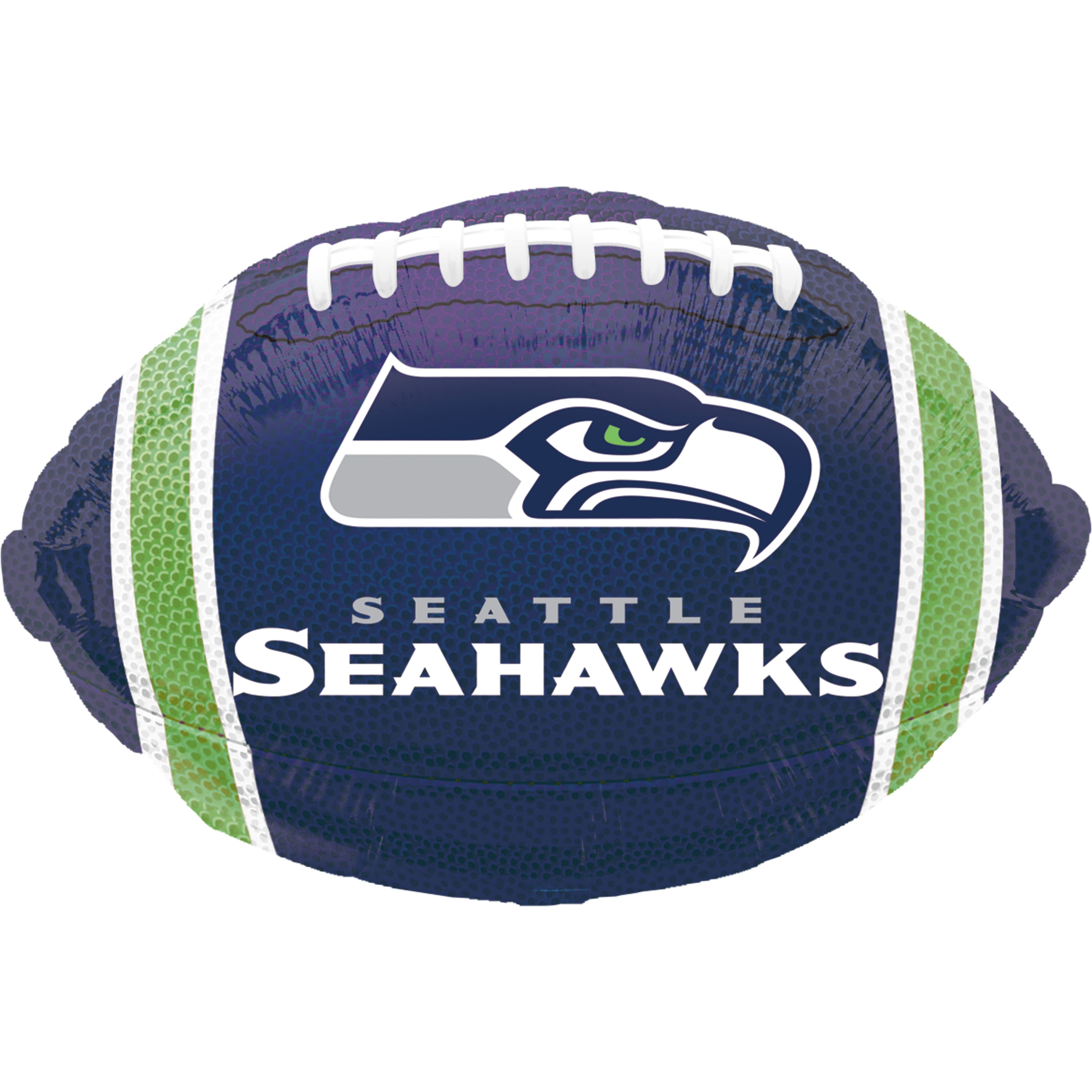17" Seattle Seahawks Football Foil Balloon