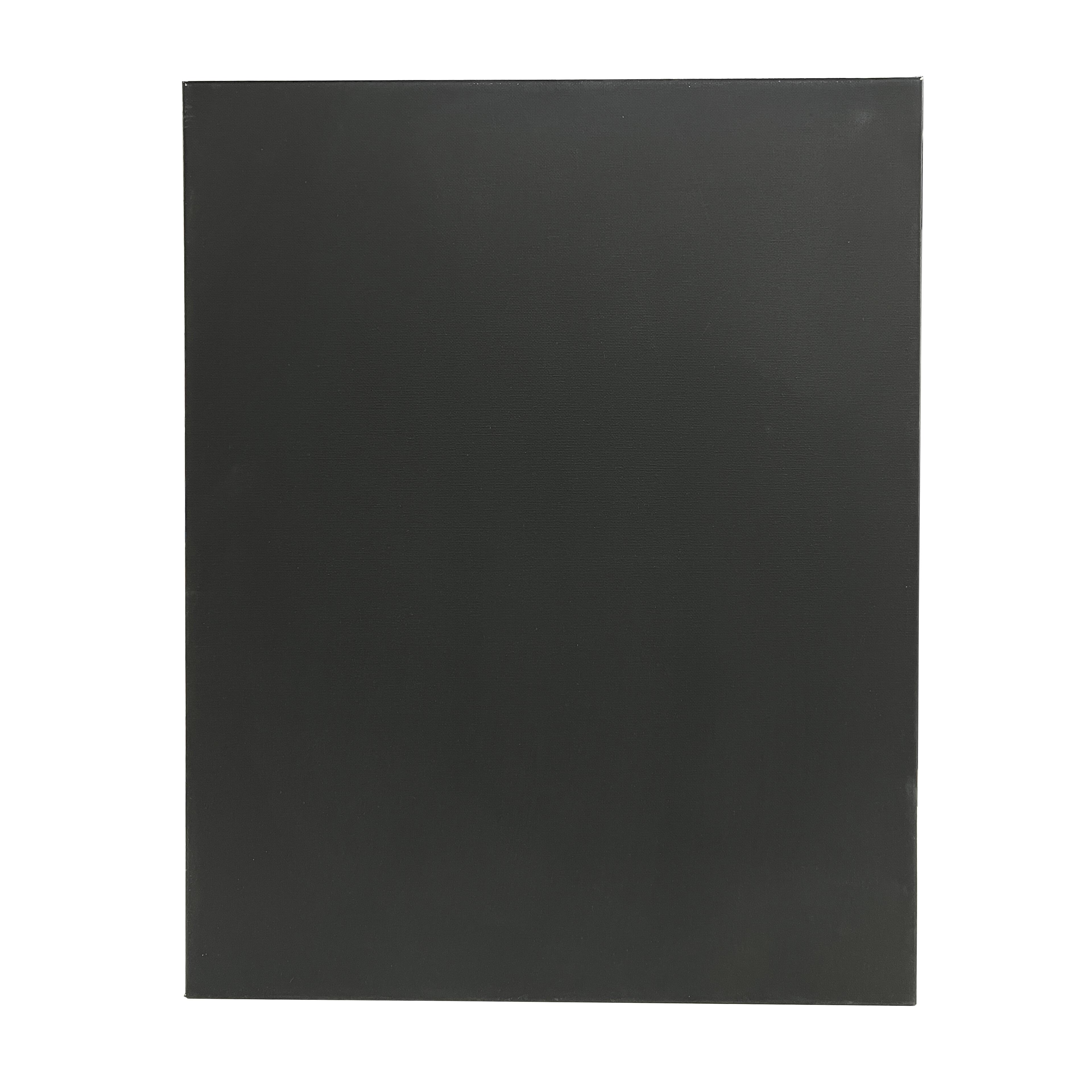 5 Pack 16" x 20" Black Canvas Super Value Pack by Artist's Loft®